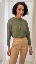 Tricot Verde Le Lis Blanc