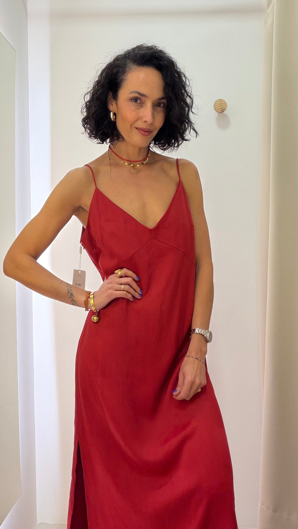 Vestido Vermelho Ce.Ci