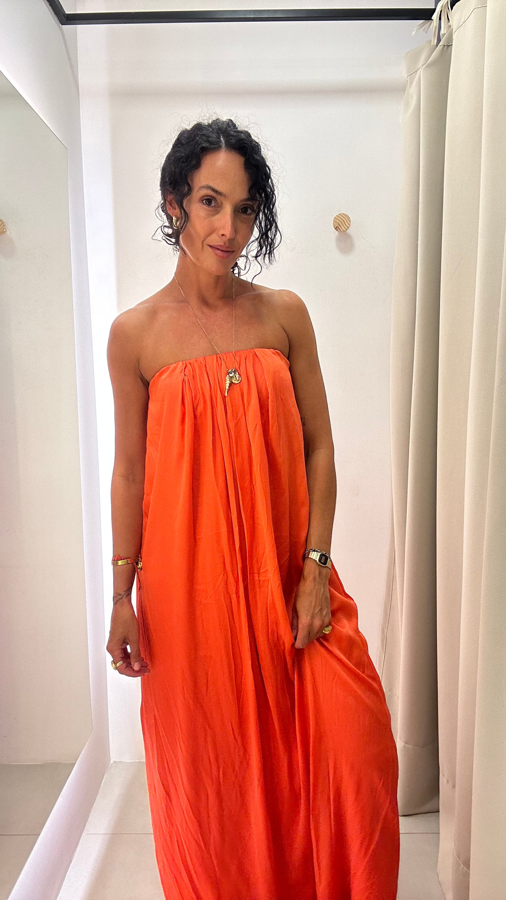 Vestido de Festa em Seda