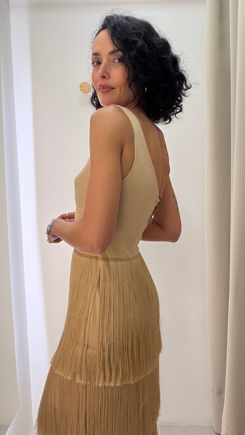 Vestido franjas Rock Lola