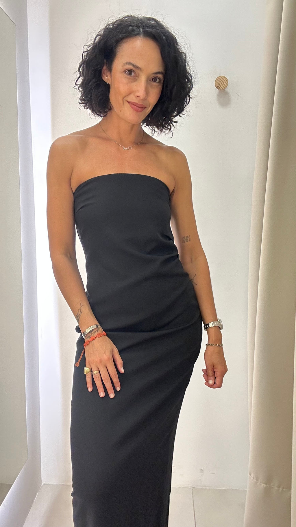Vestido Sem Mangas Preto