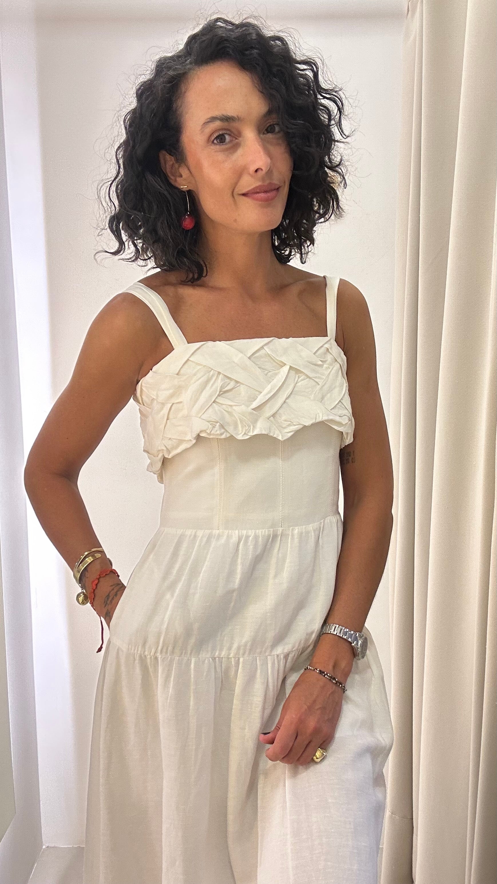 Vestido Branco Renata Campos