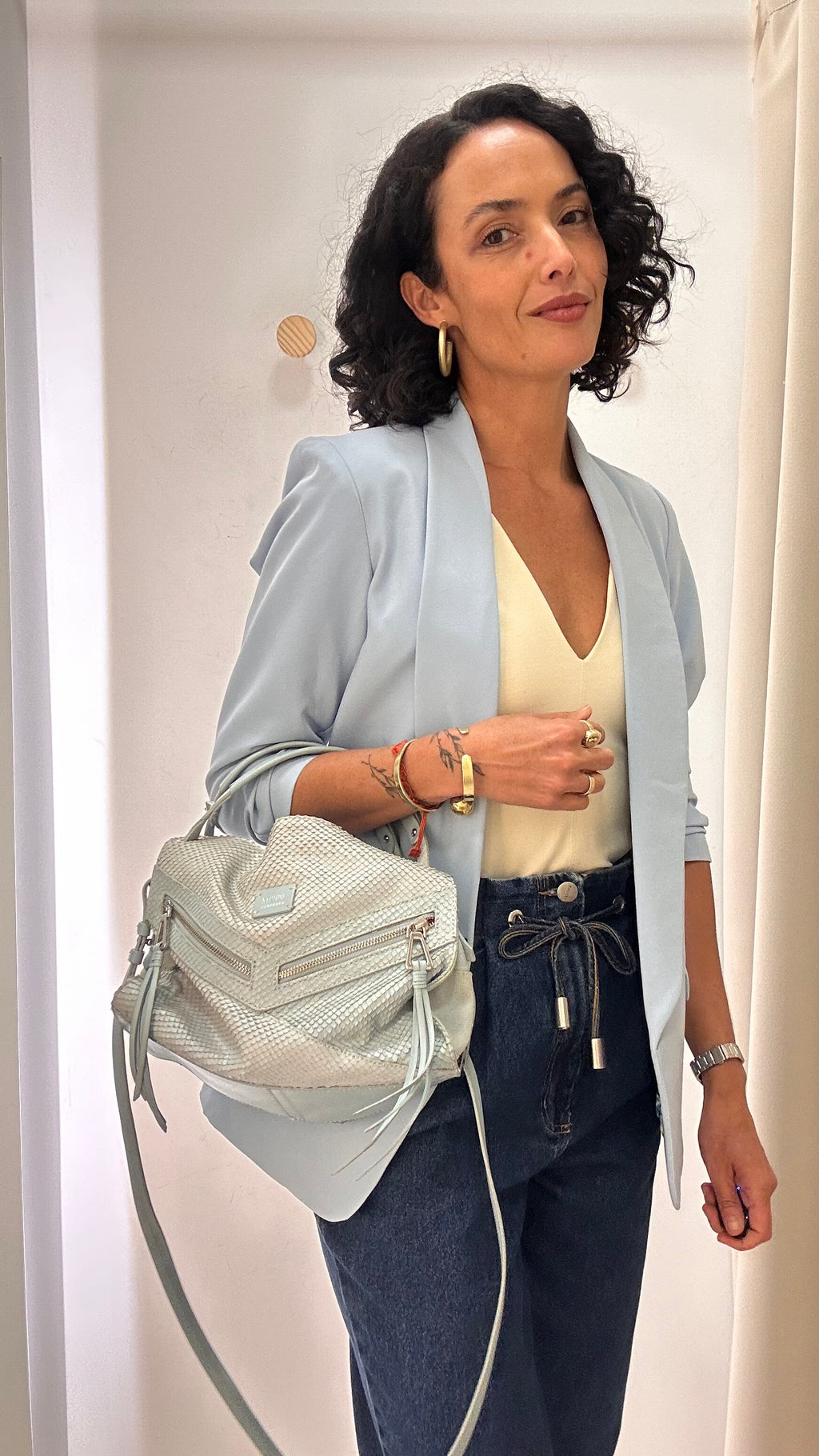 Bolsa couro Schutz