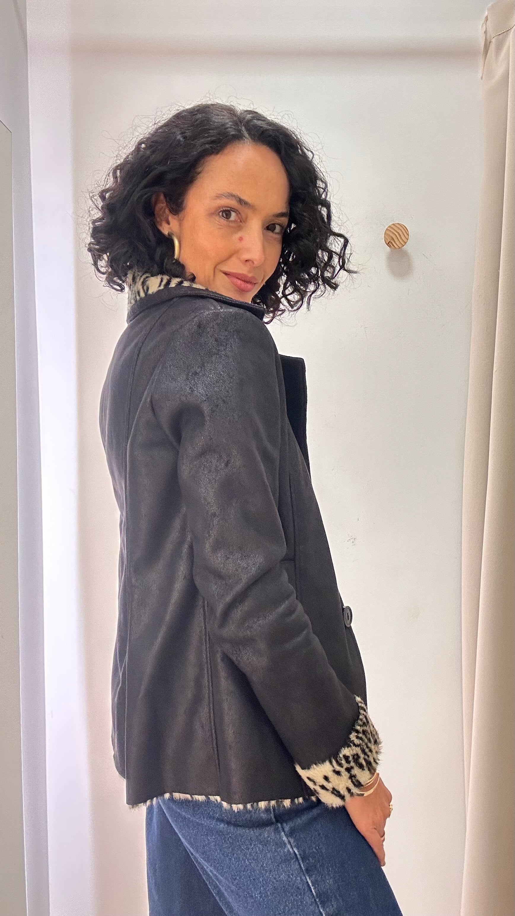 Casaco suede Bob Store