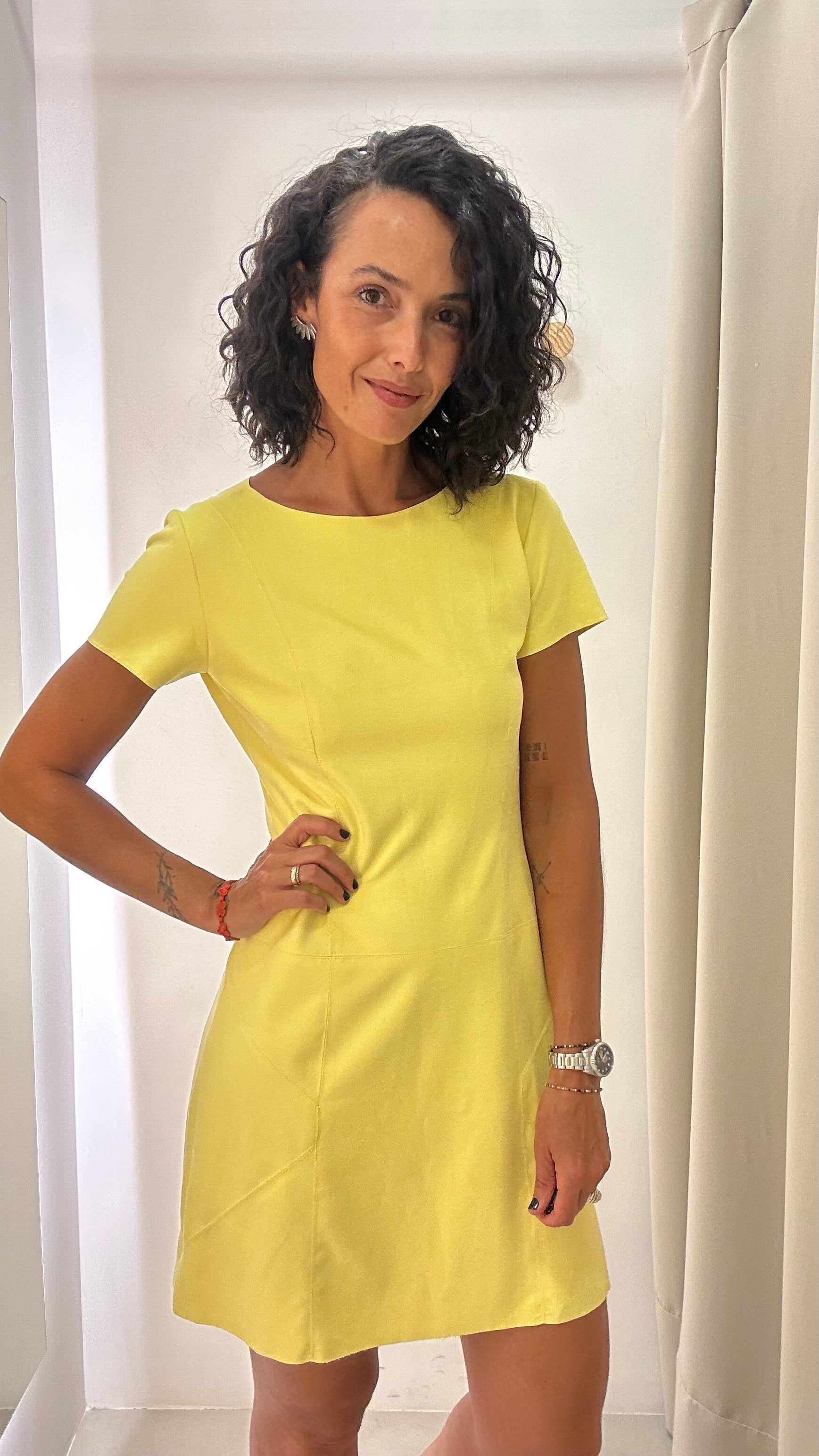 Vestido Amarelo Lafort