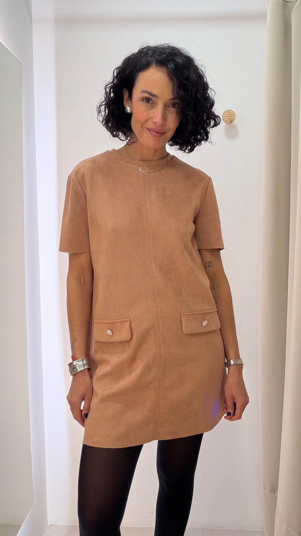 Vestido Marrom Zara