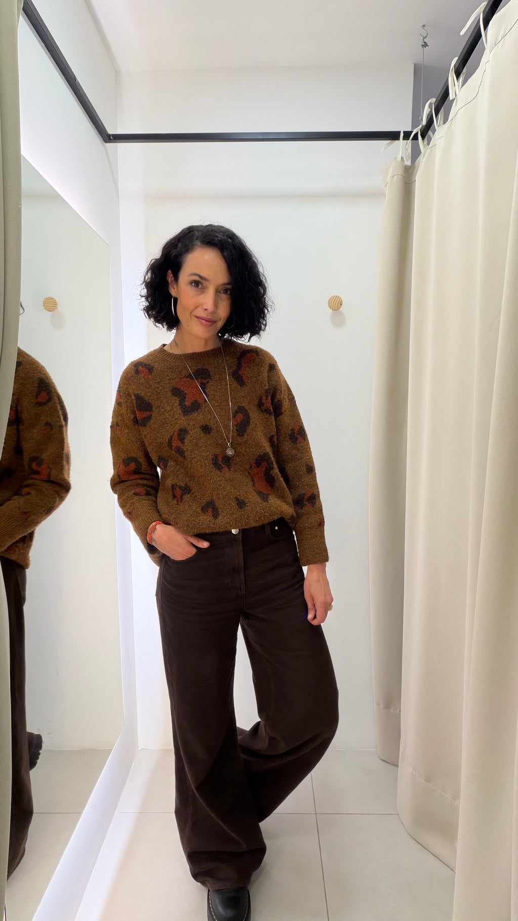Jeans marrom Zara