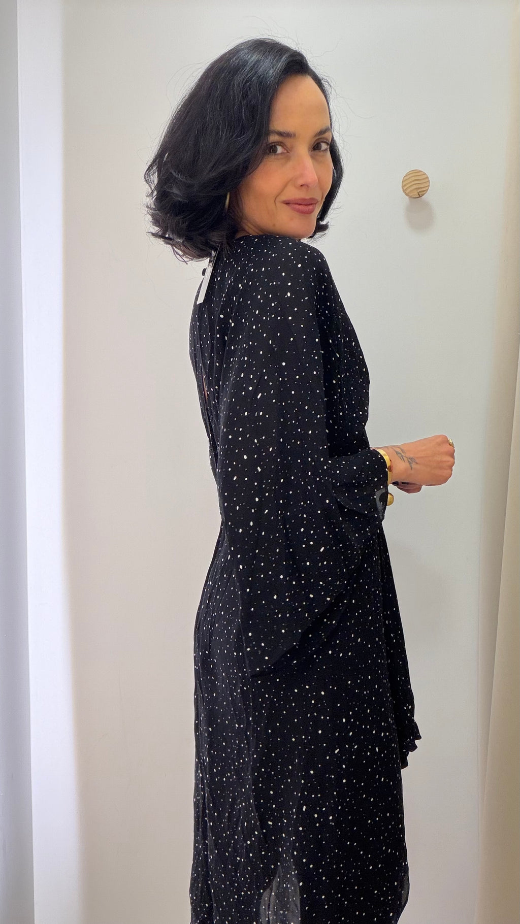 Vestido Poá Maria Filó