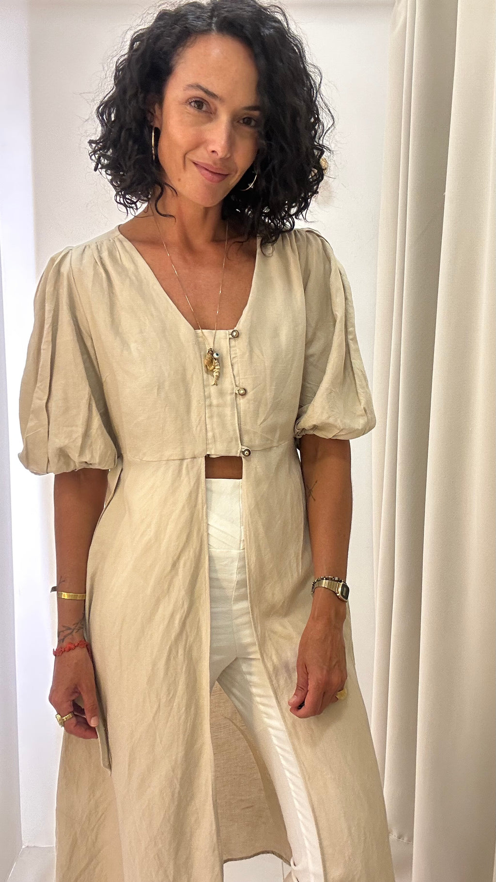 Blusa alongada Atelier
