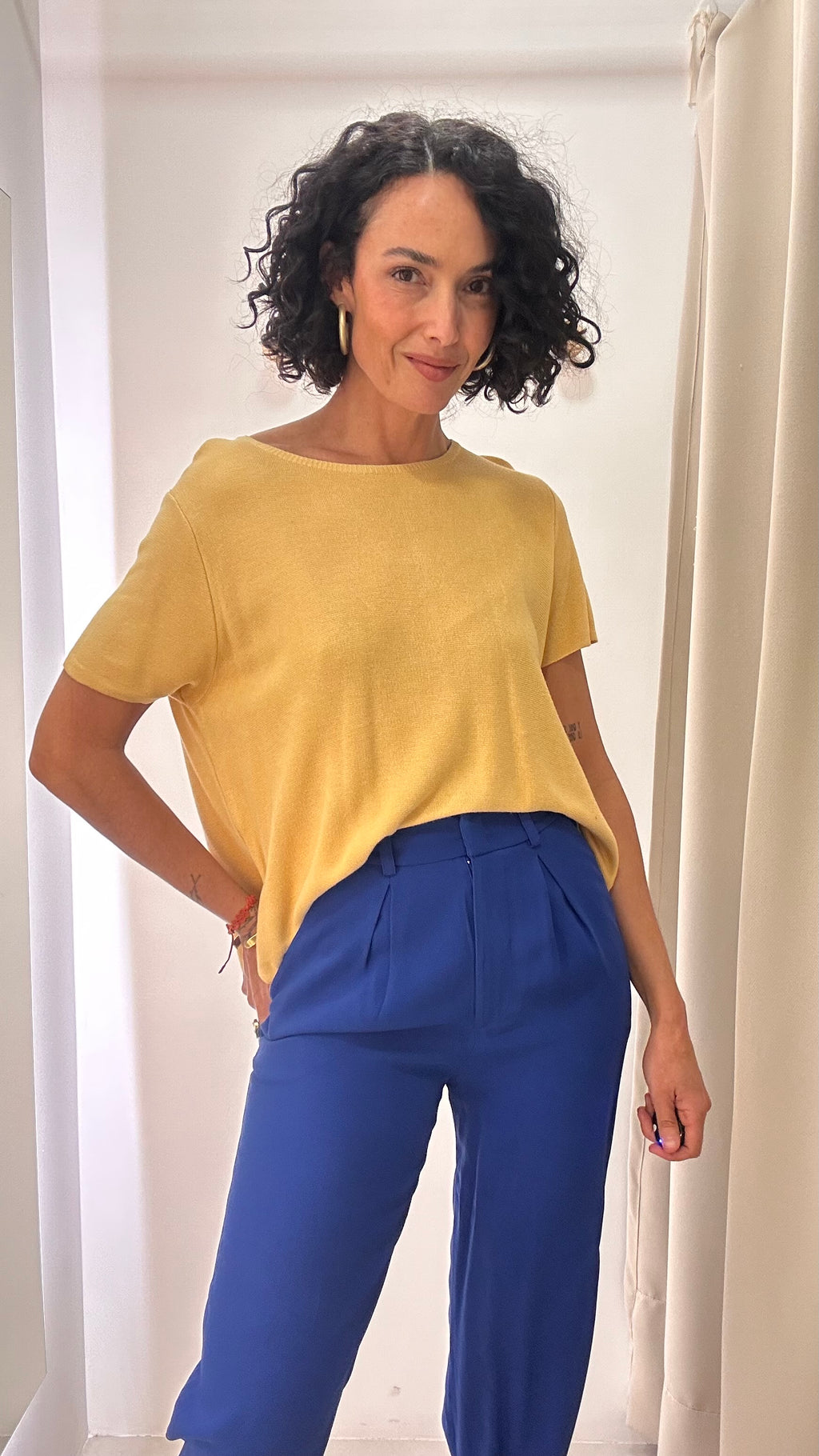 Calça Alfaitaria Azul Royal