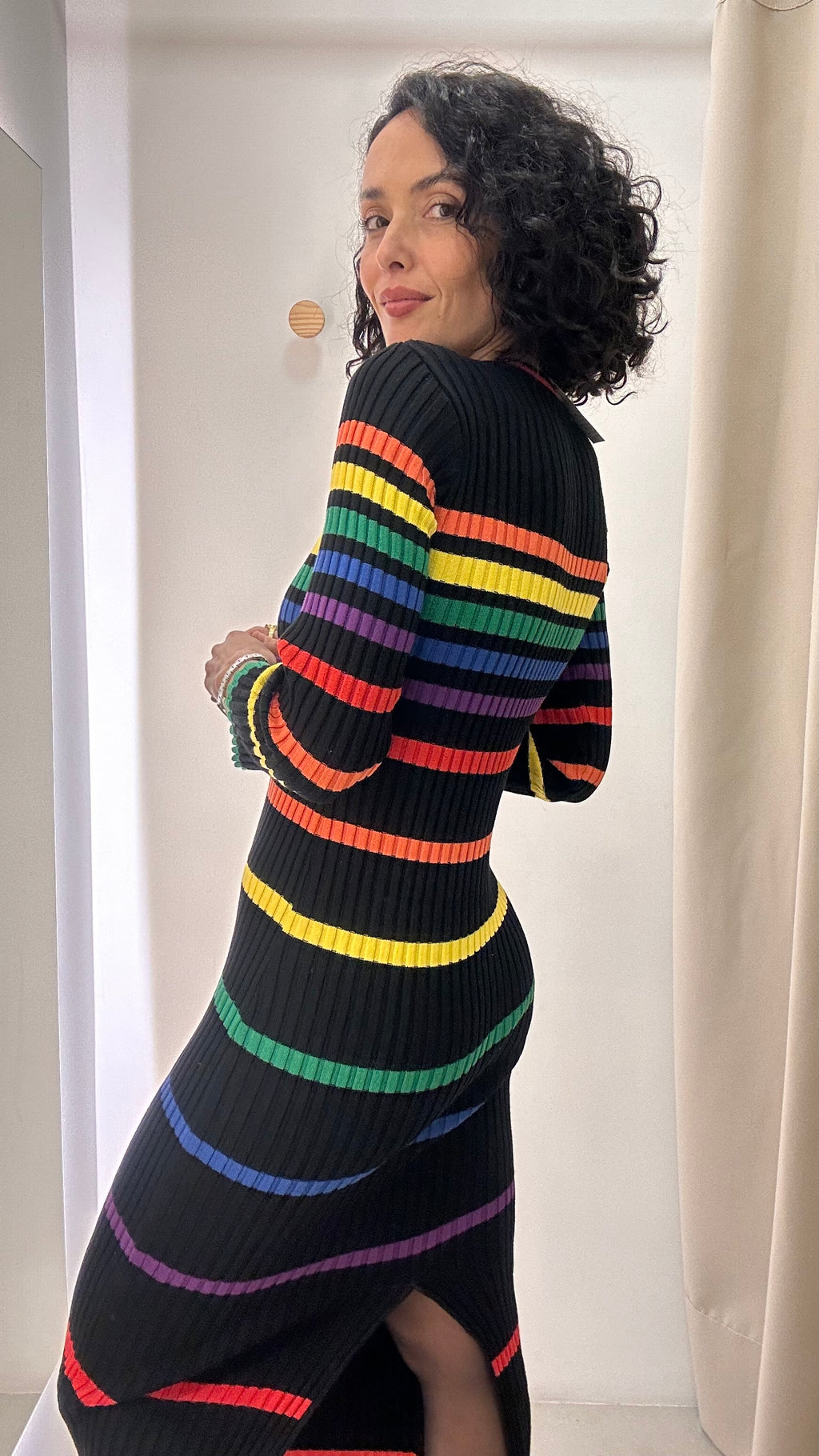 Vestido Tricot Nati Vozza