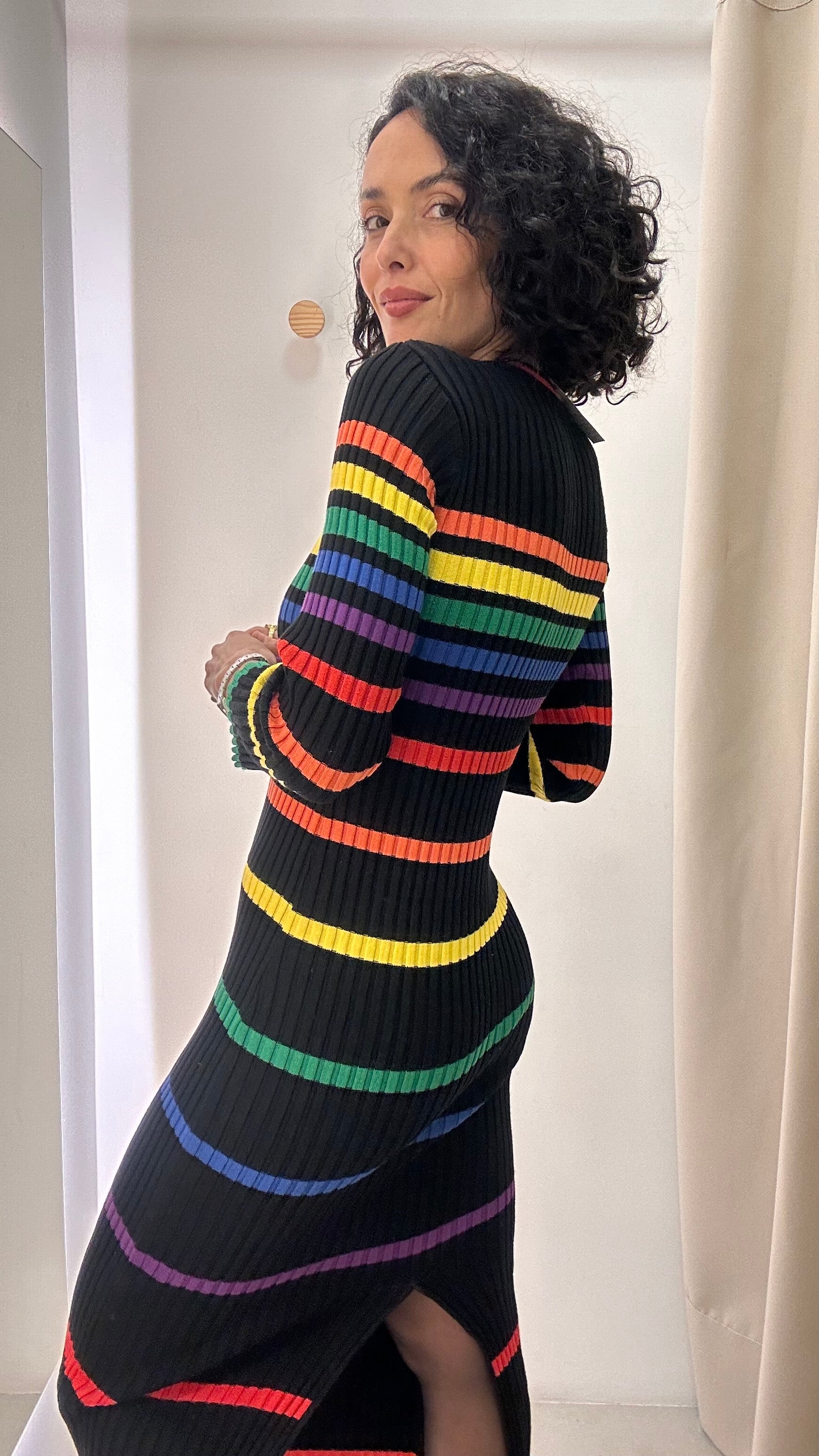 Vestido Tricot Nati Vozza