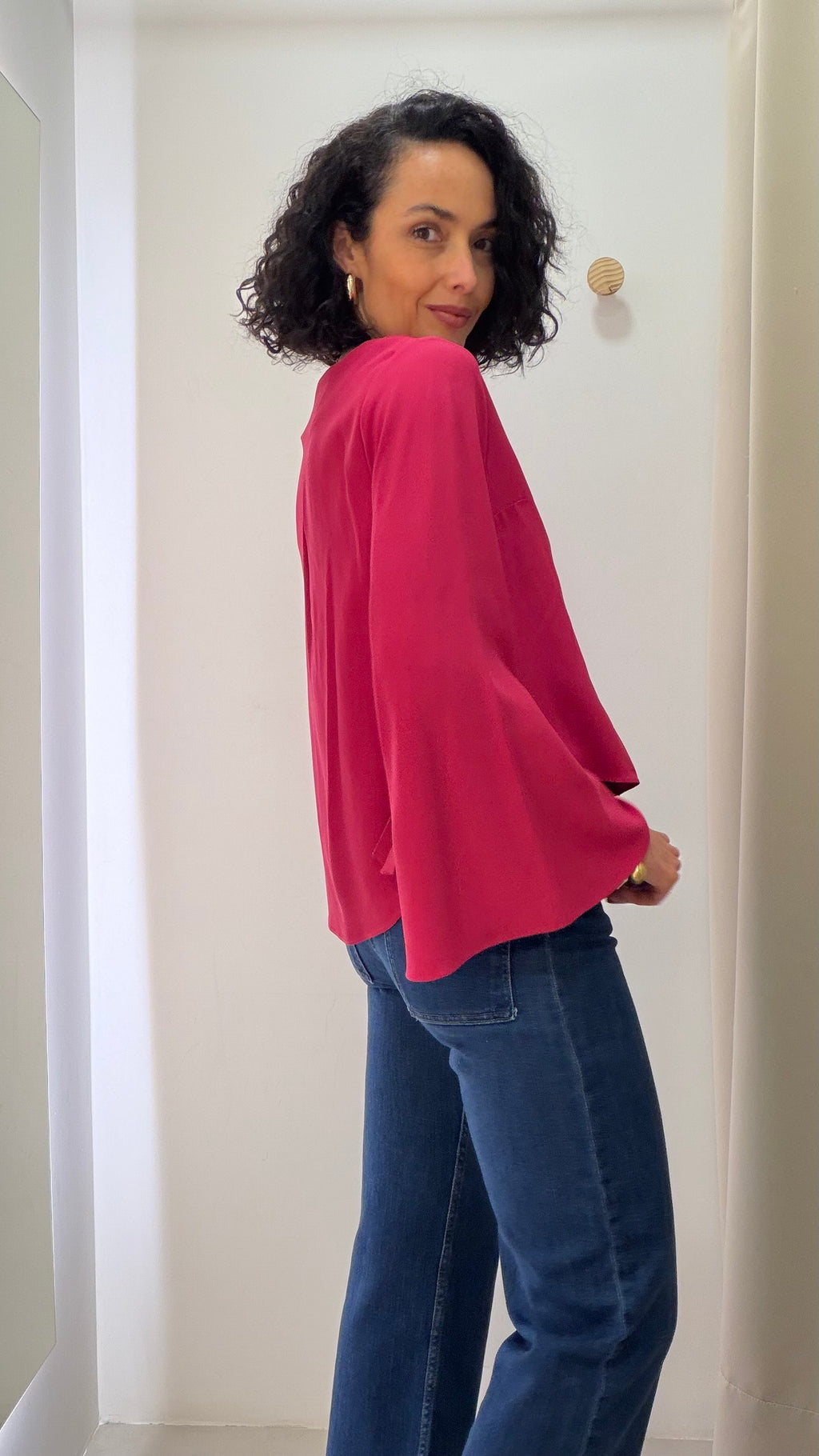 Blusa Rosa Nati Vozza