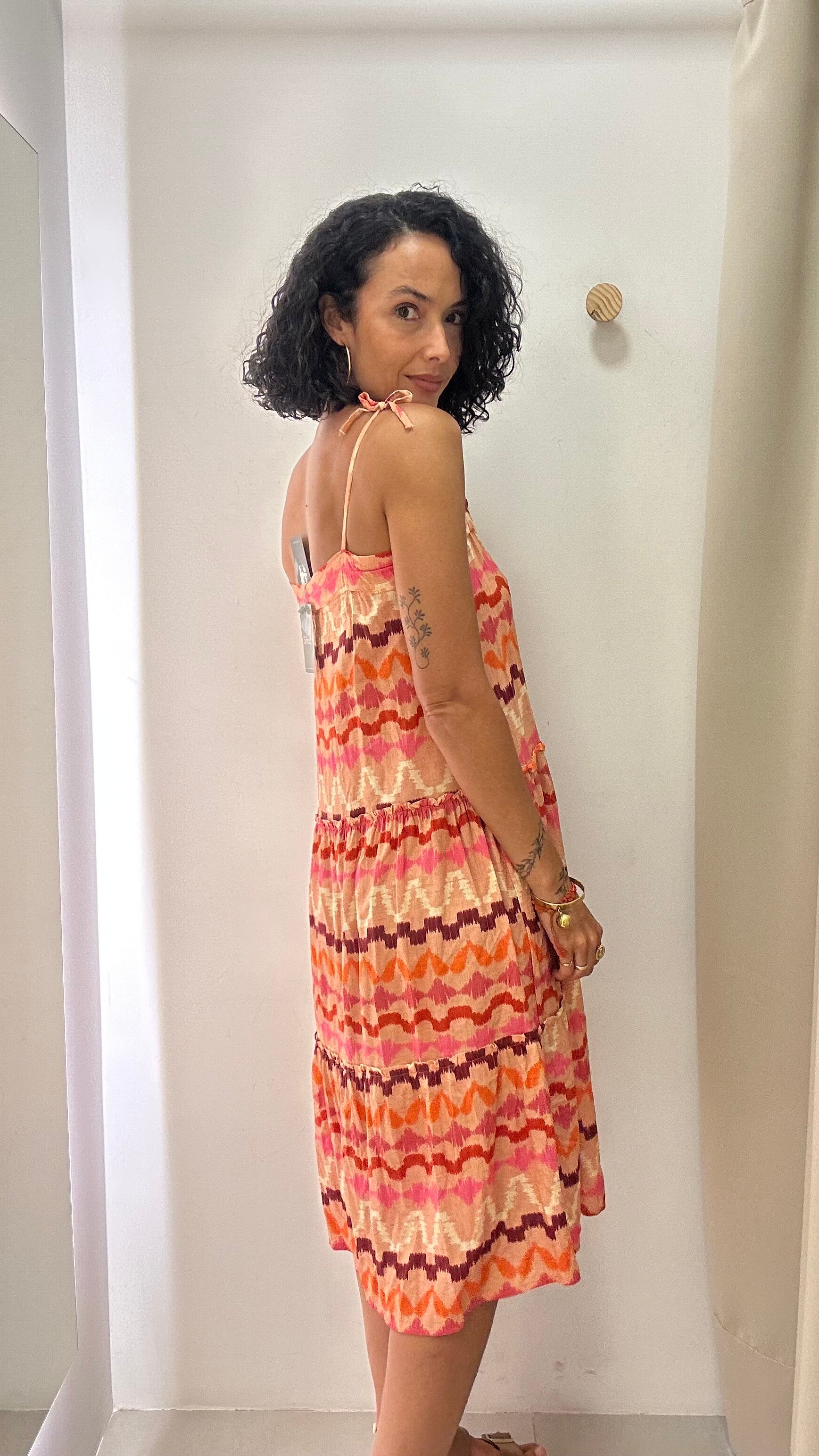 Vestido Estampado Espaço Boho