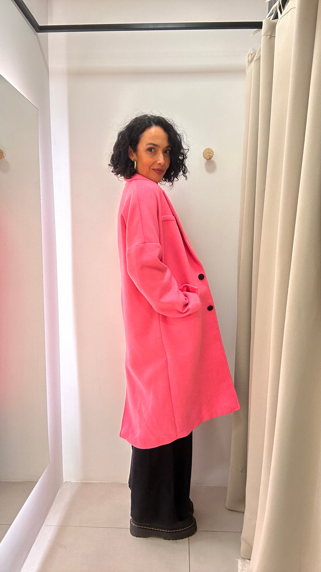 Sobretudo Rosa Zara