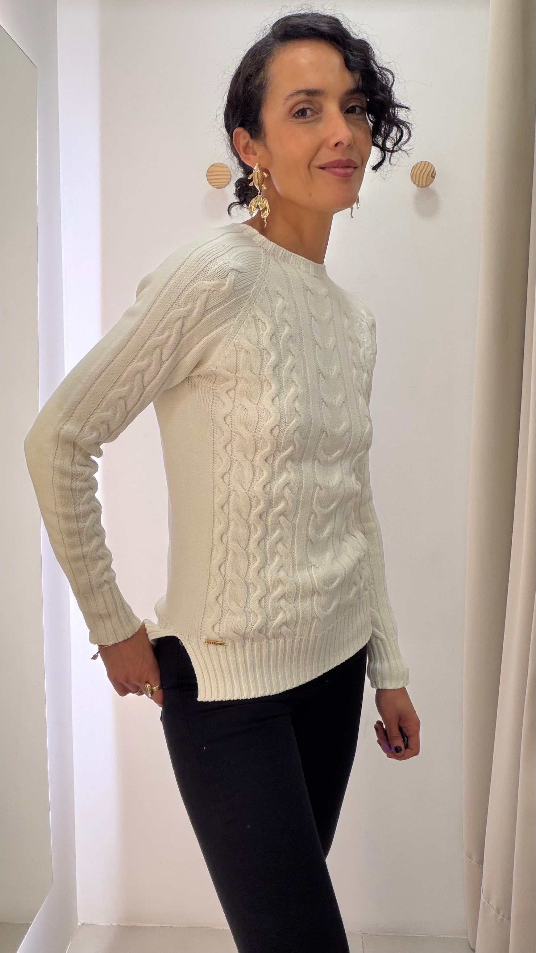 Tricot Off White Anselmi