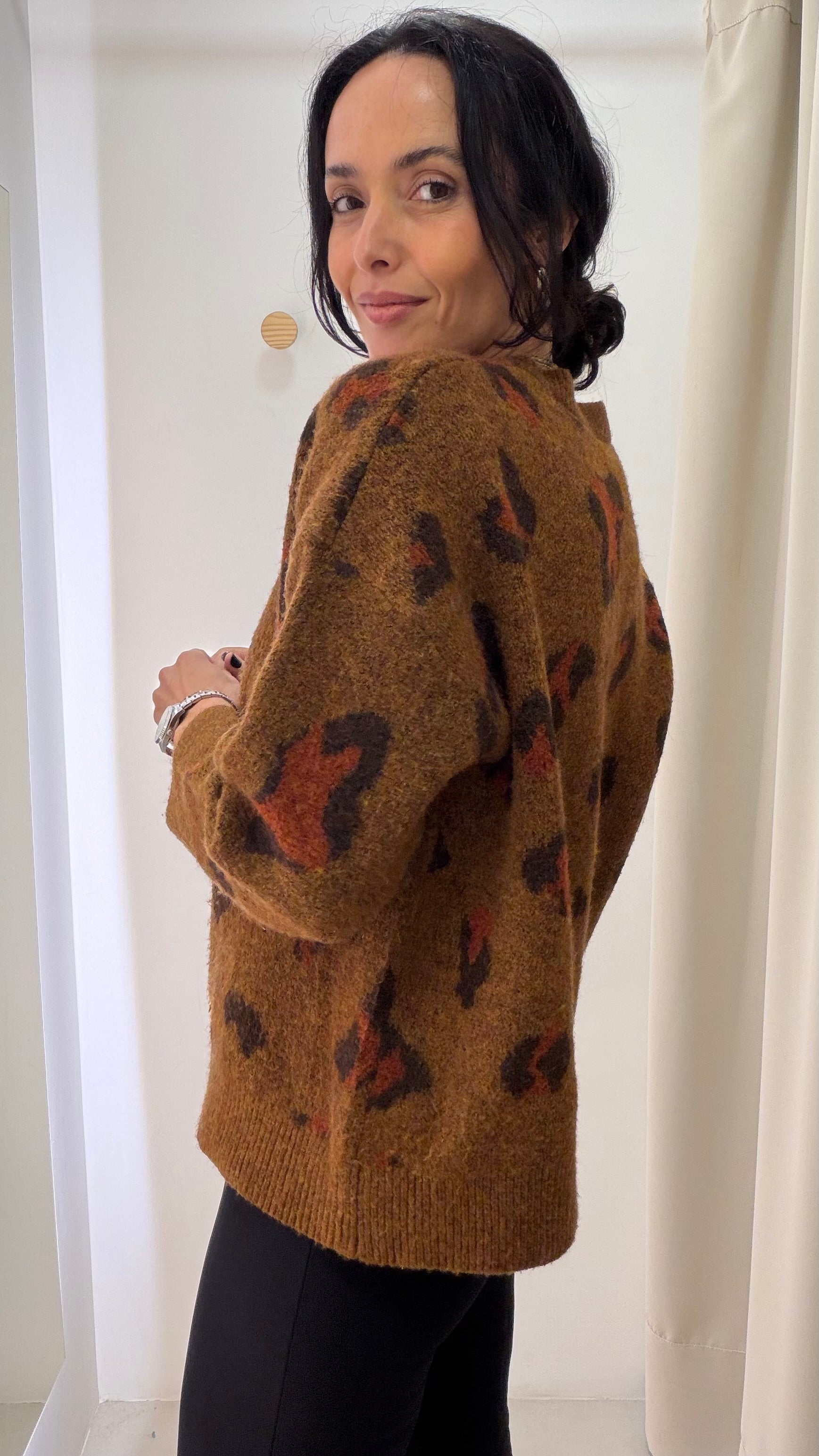 Tricot Animal Print