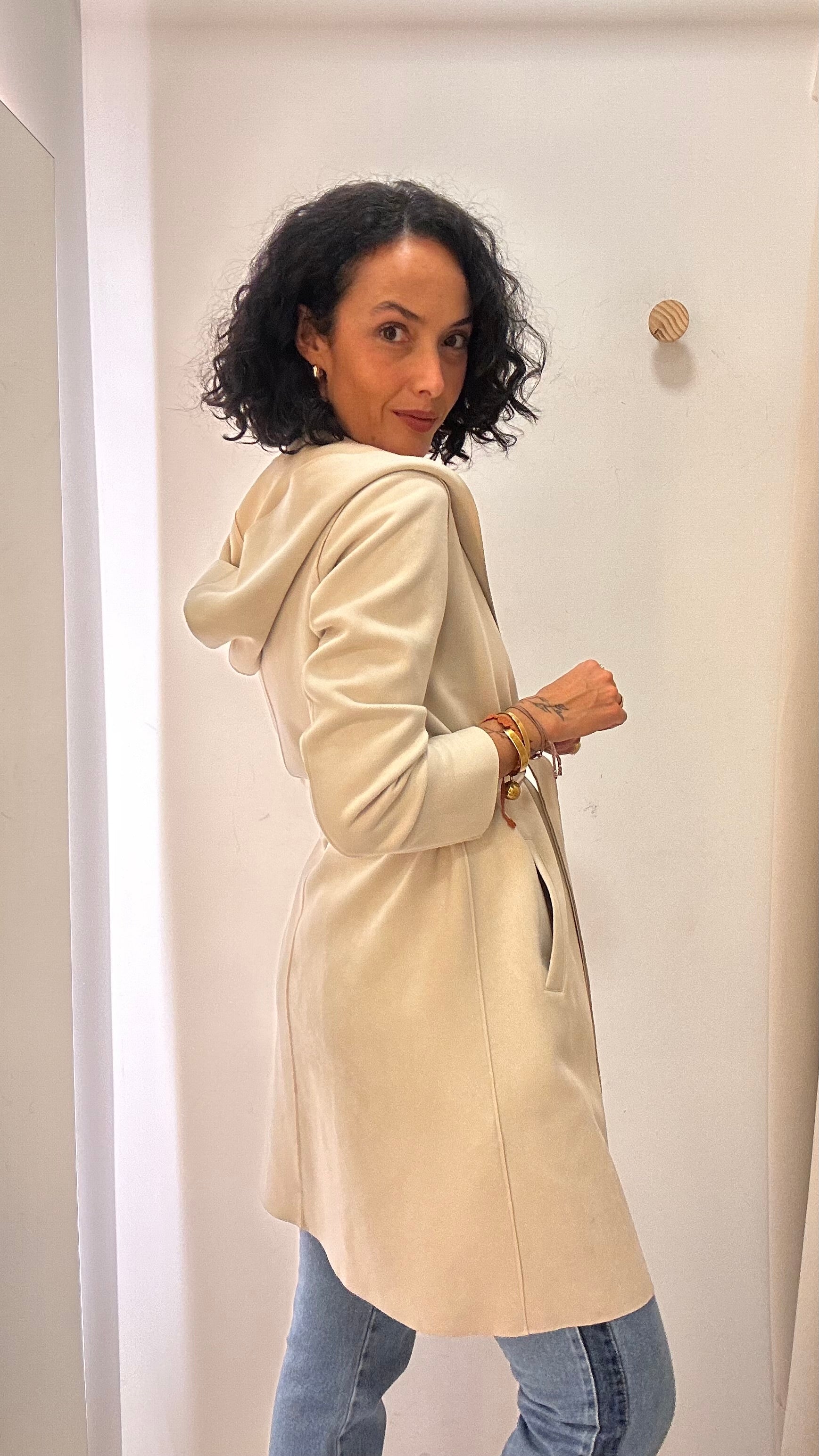Casaco suede Zara