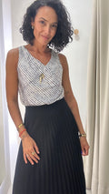 Blusa bicolor lez a lez