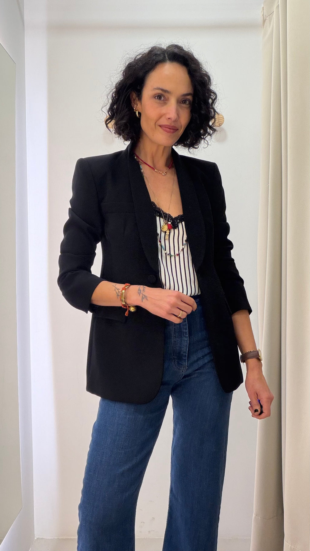 Blazer preto Zara