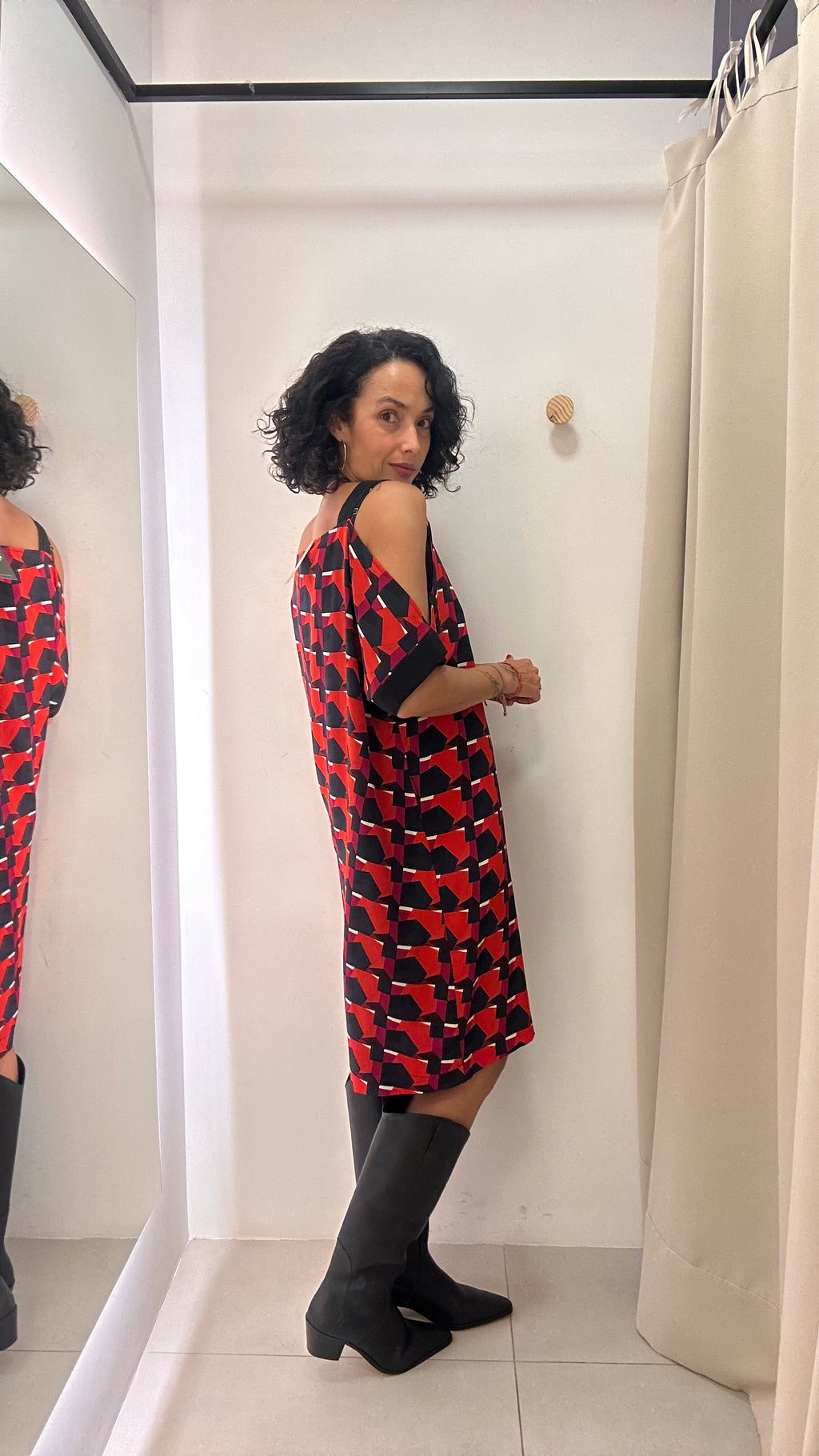Vestido de Seda Cori