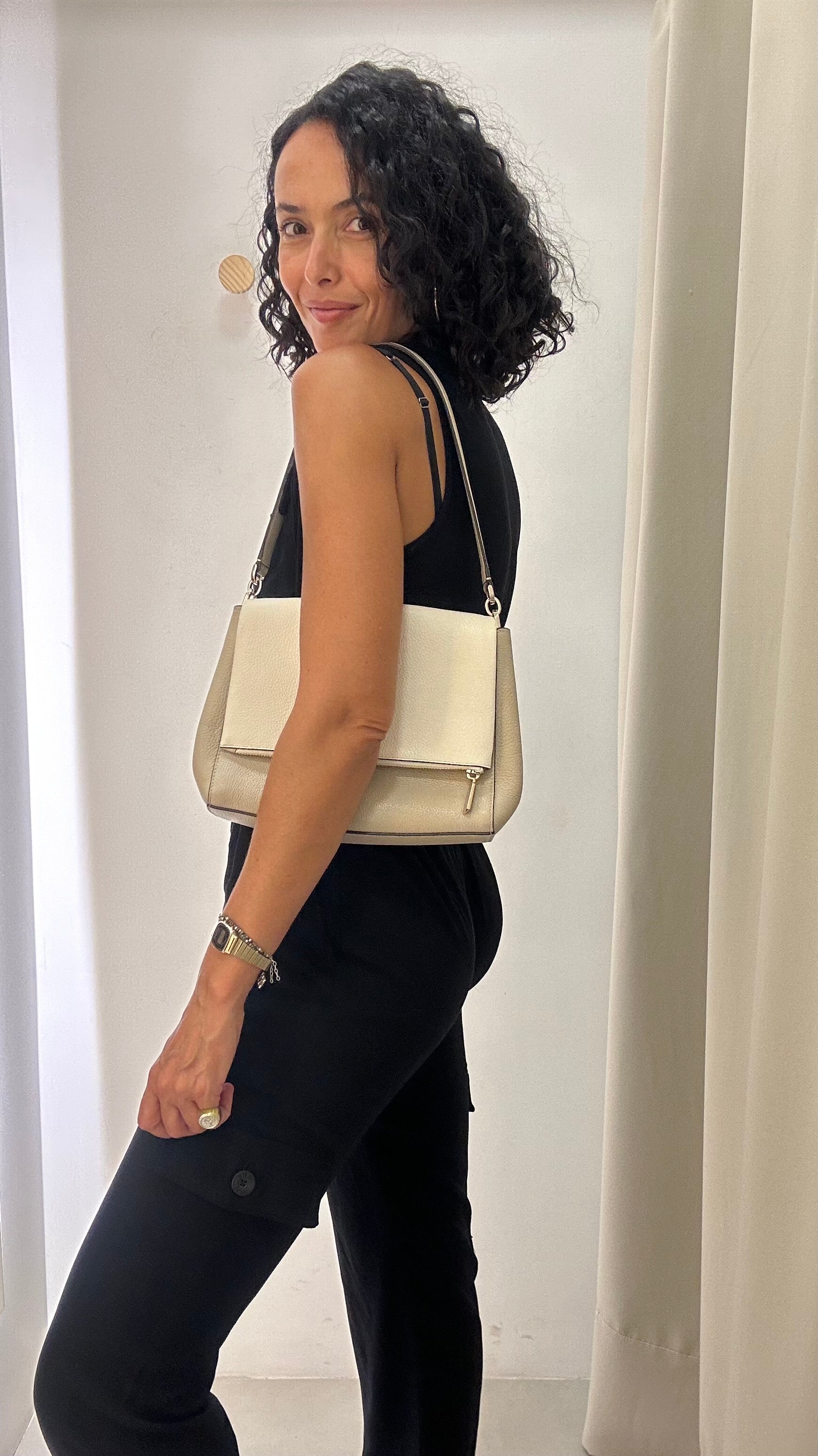 Bolsa couro Kate Spade