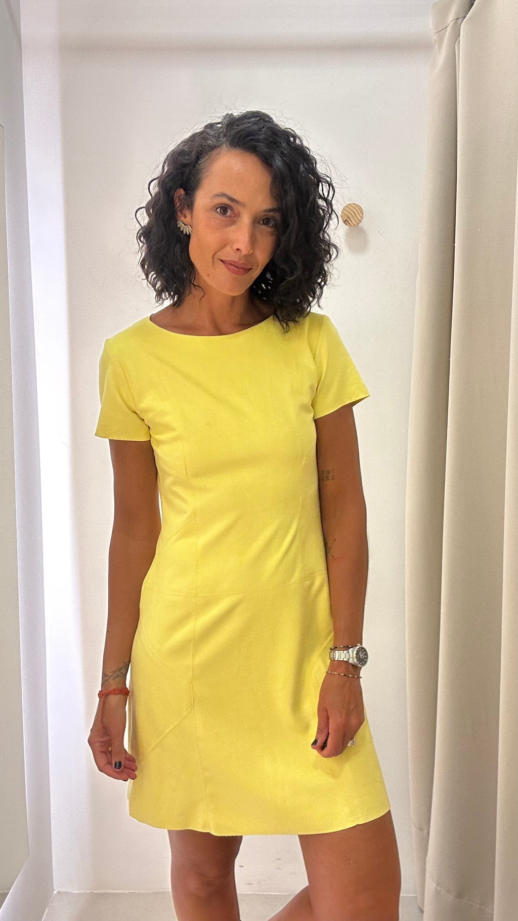 Vestido Amarelo Lafort