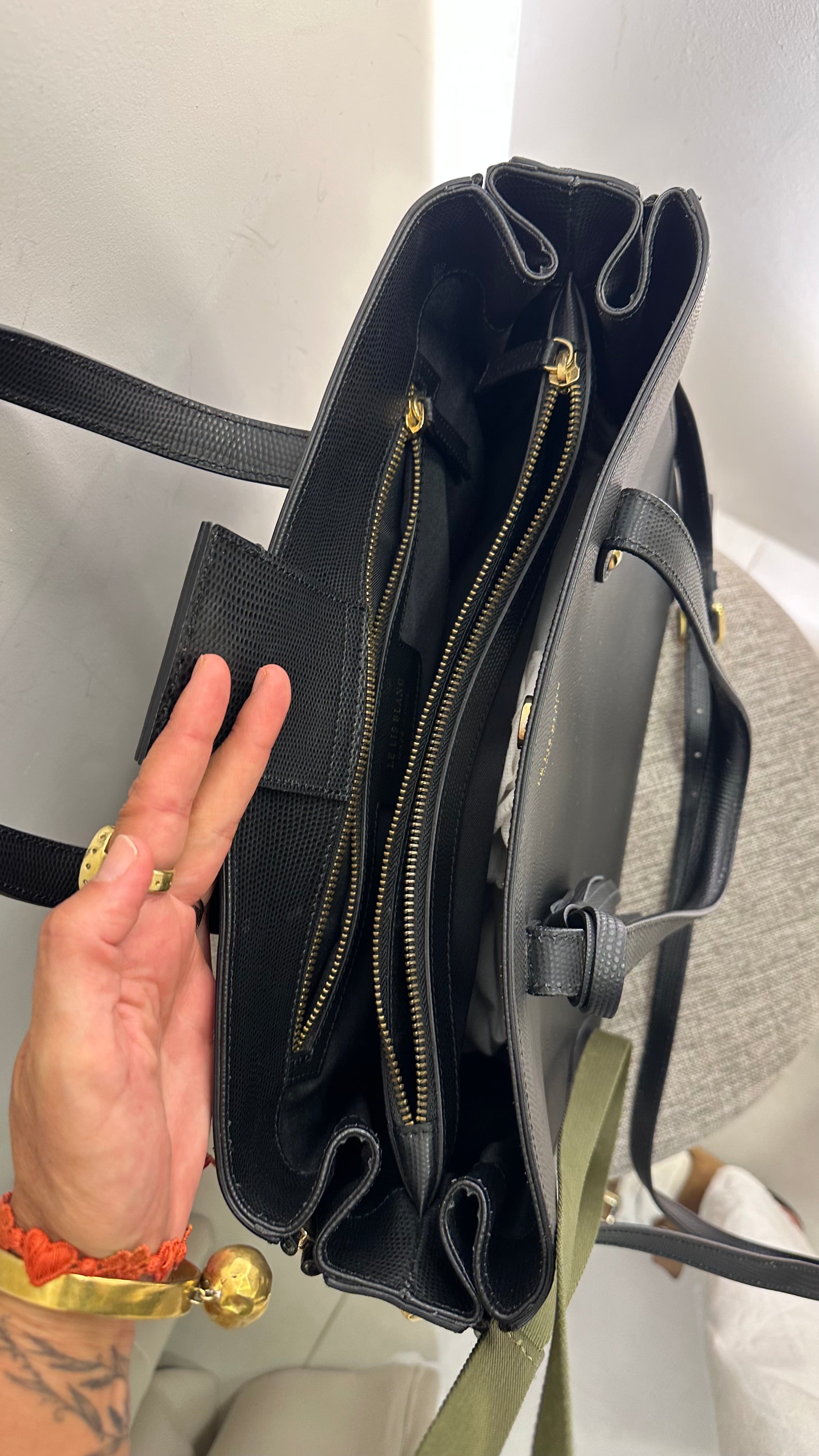 Bolsa Couro Le Lis Blanc