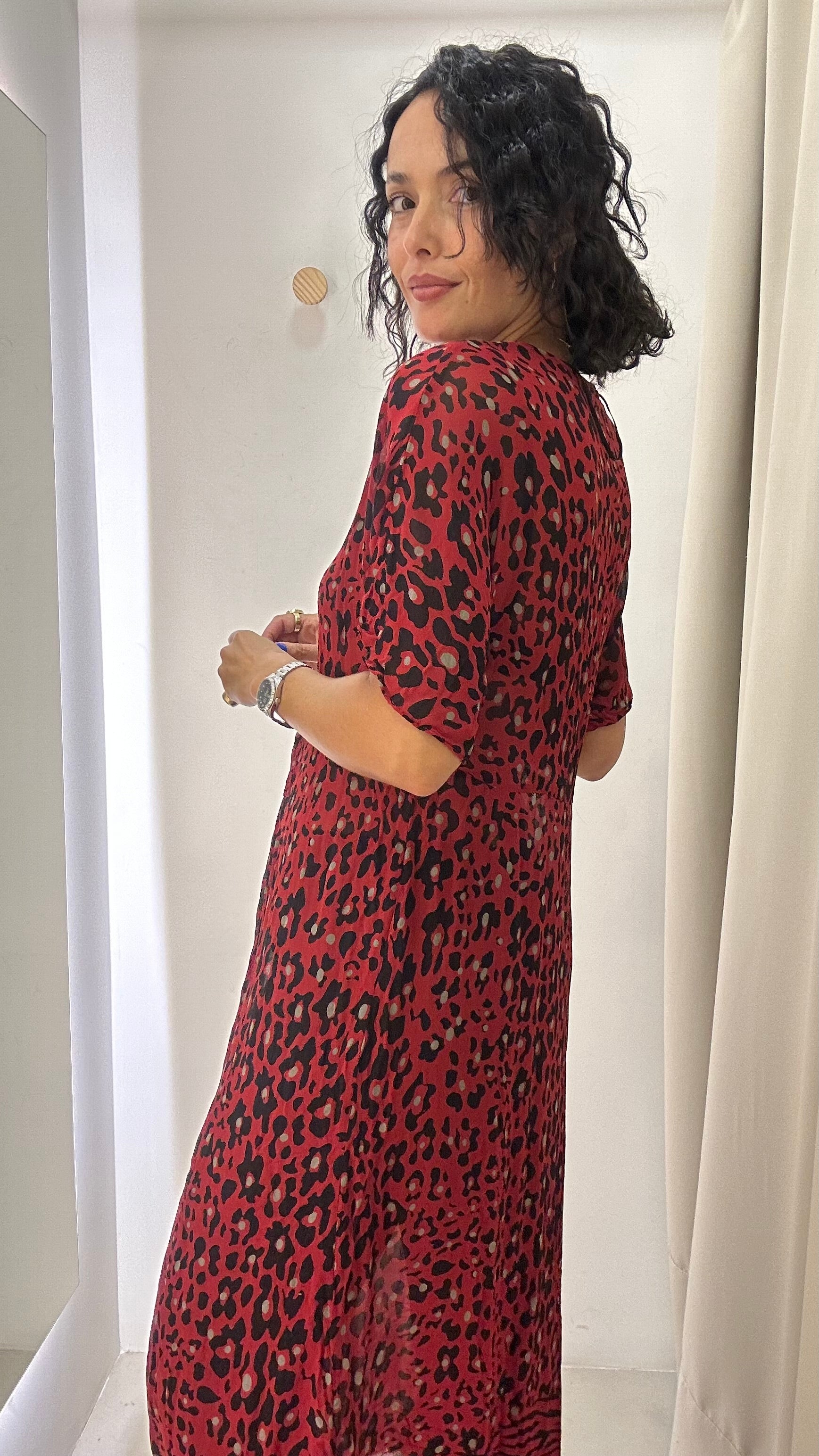 Blusa Animal Print Zara