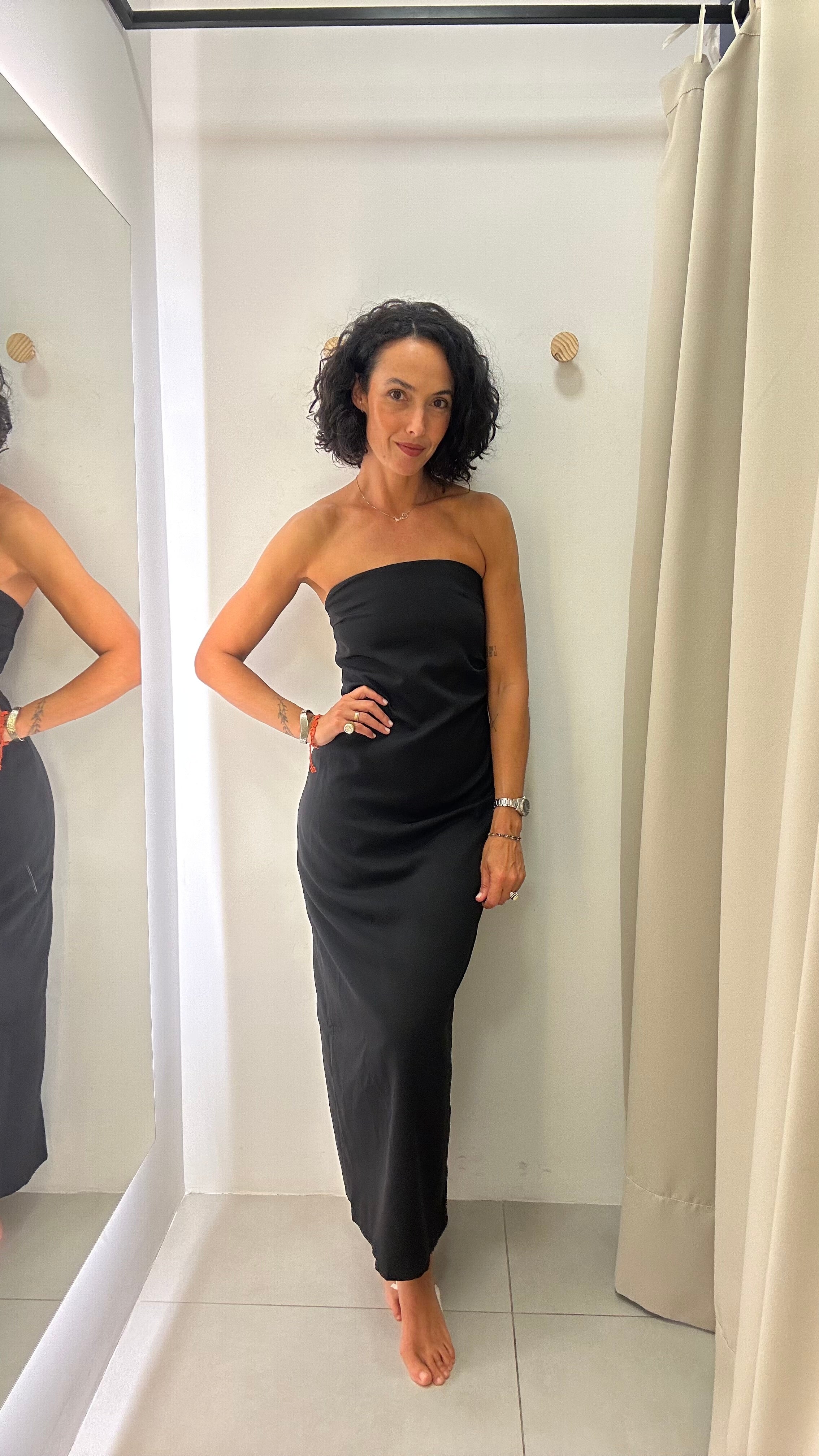 Vestido Sem Mangas Preto