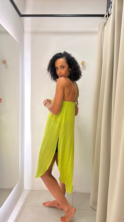 Blusa Alongada Verde