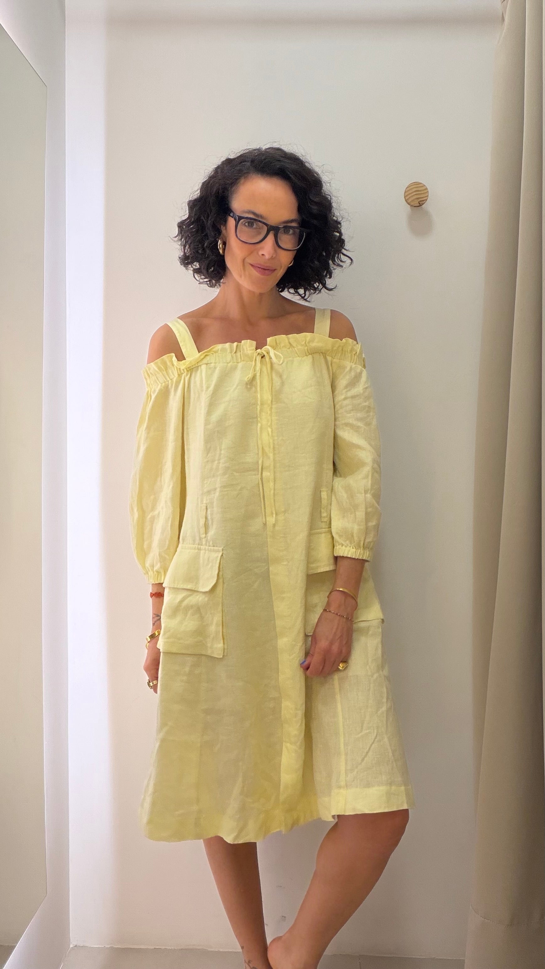 Vestido 100% Linho Vie