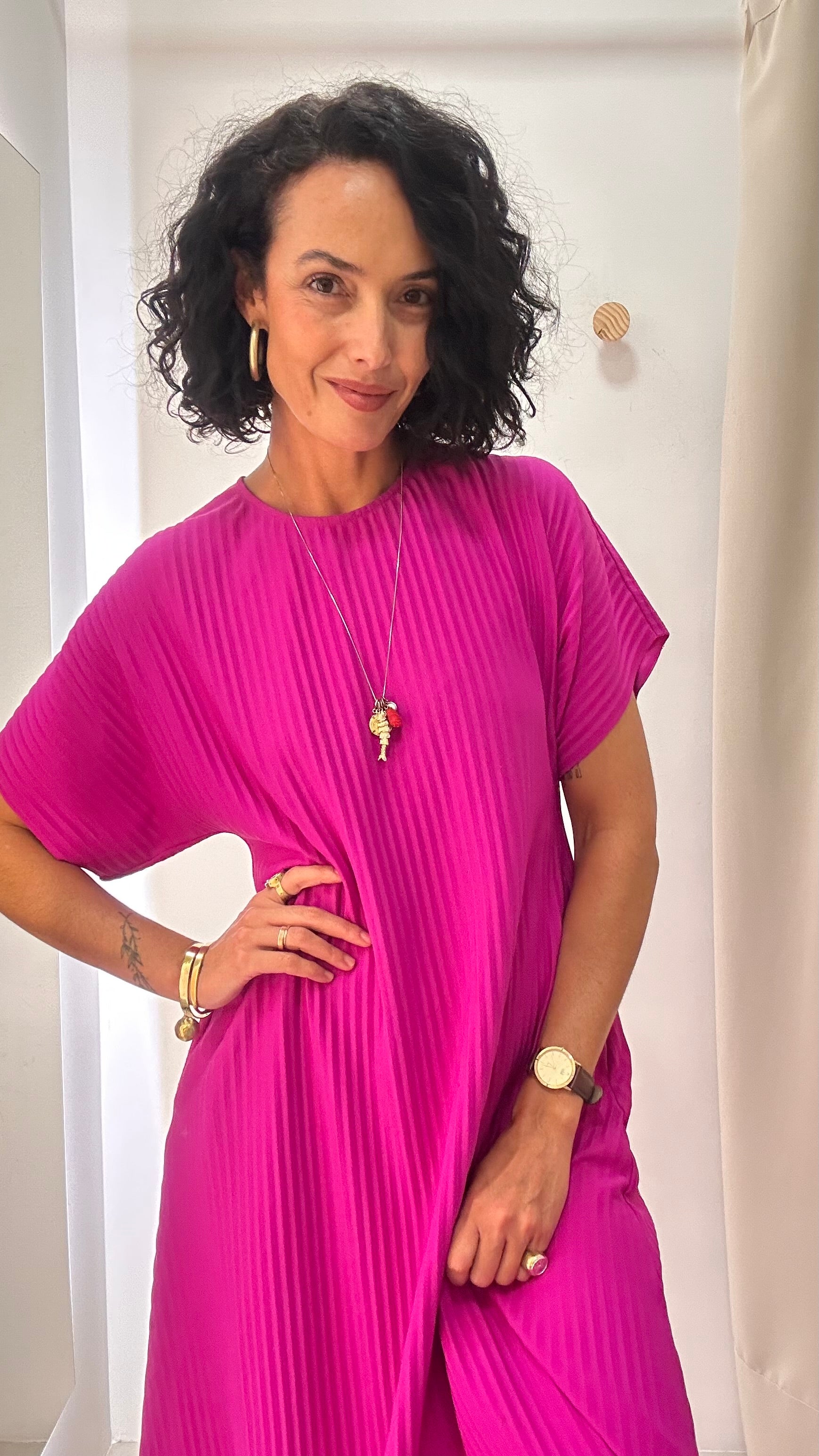 Vestido Rosa Cos