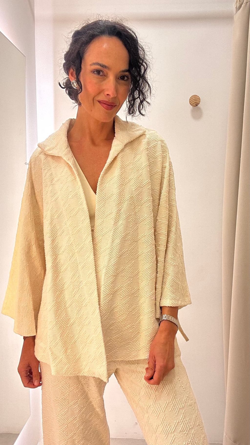 Conjunto calça + Kimono Pusco