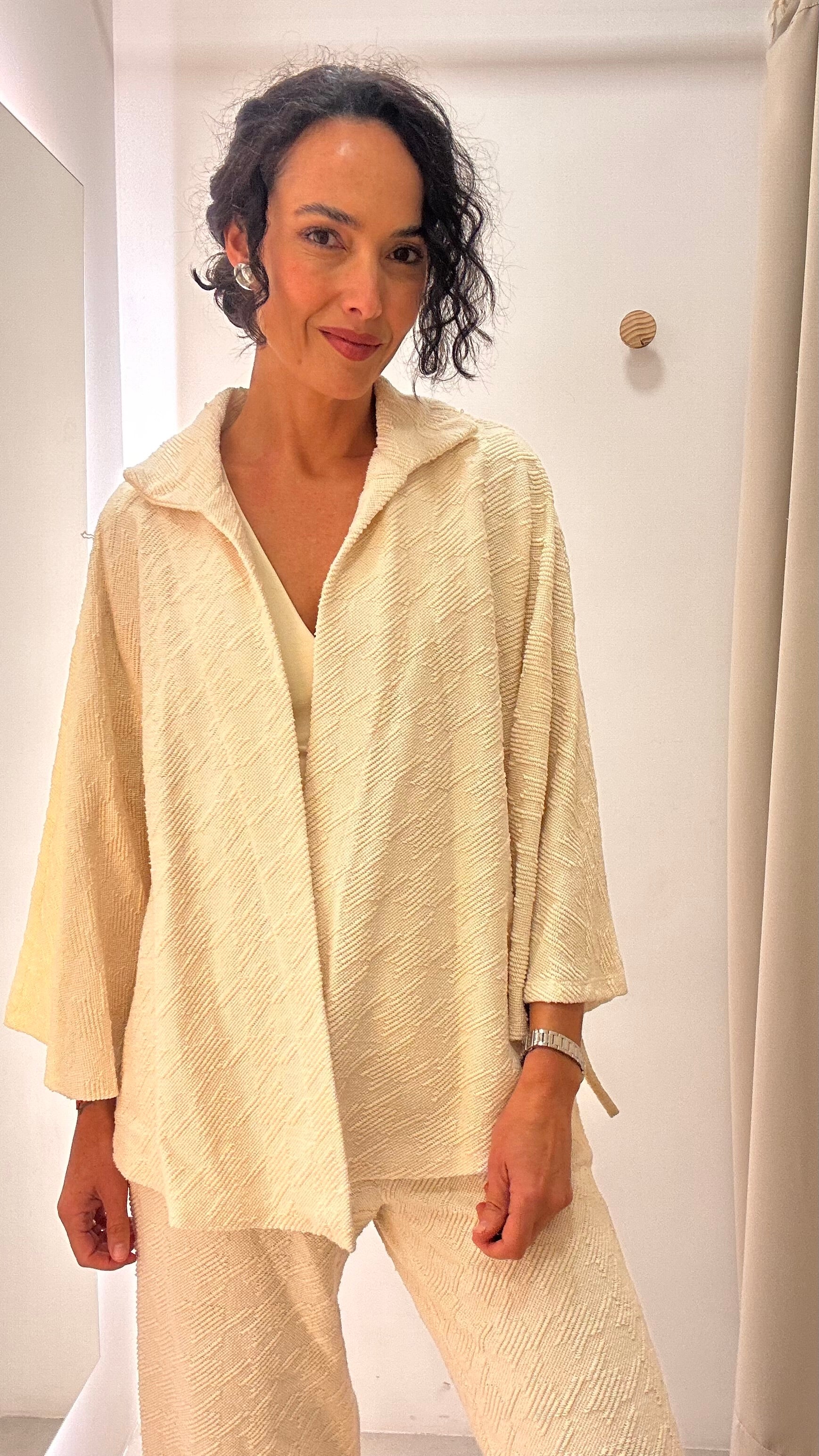 Conjunto calça + Kimono Pusco
