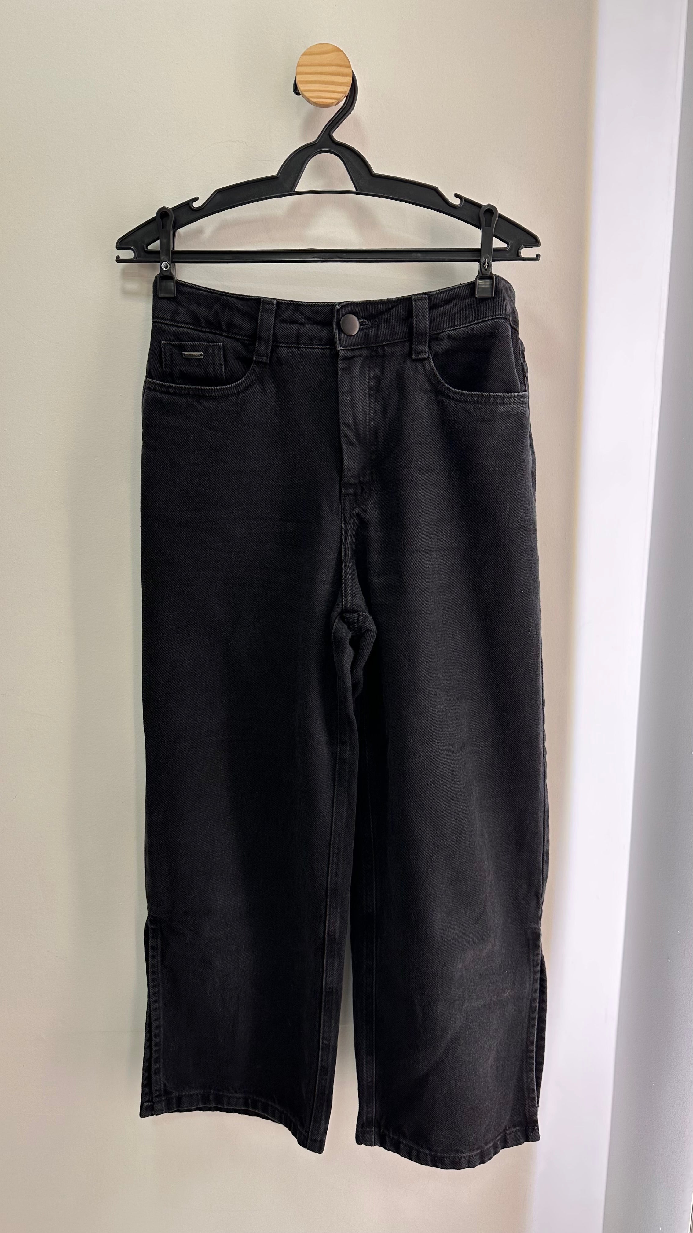 Calça jeans preta Mariaalícia