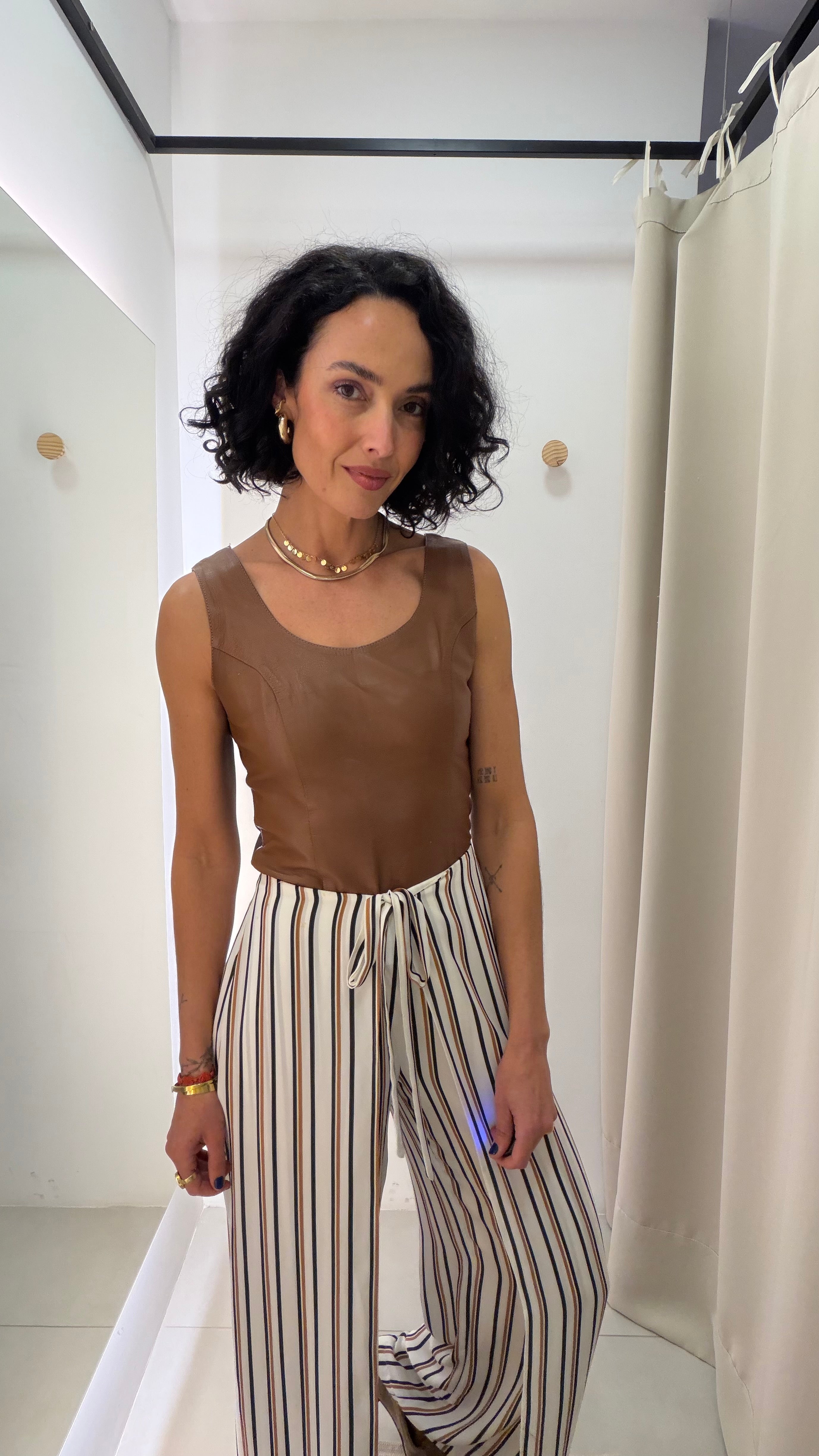 Blusa de Couro Chiara