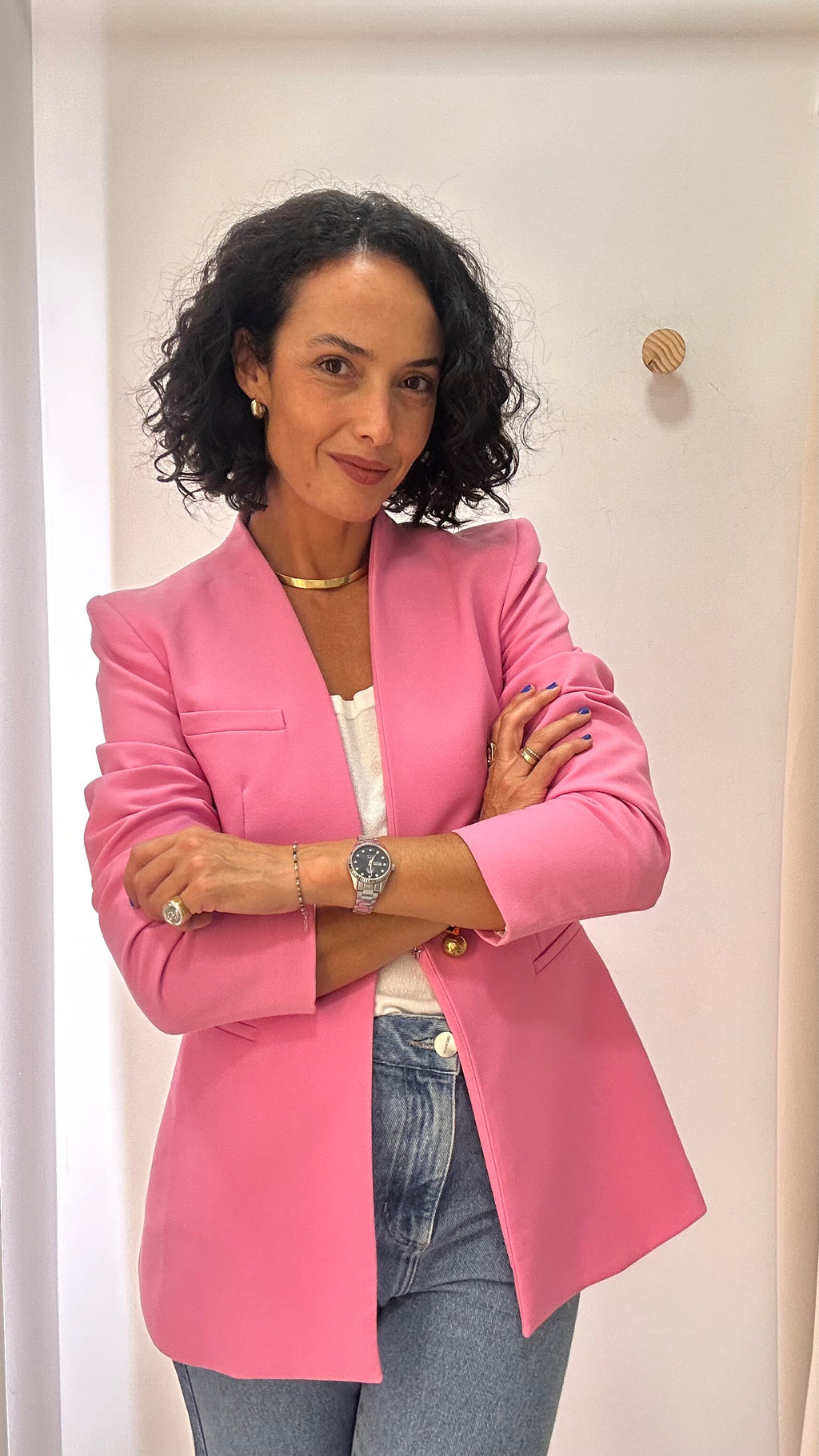 Blazer Rosa Zara