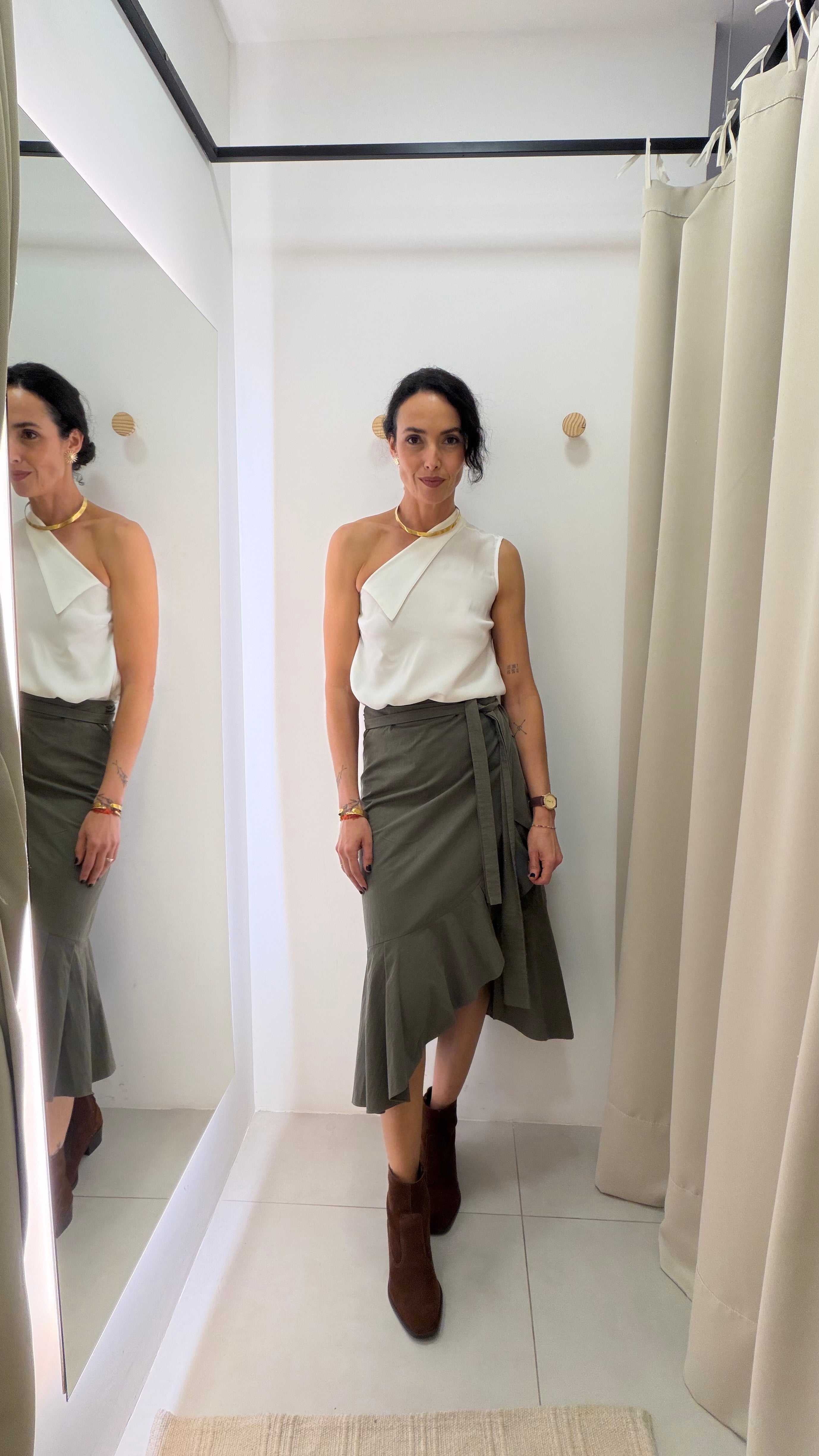 Saia Envelope Verde Militar