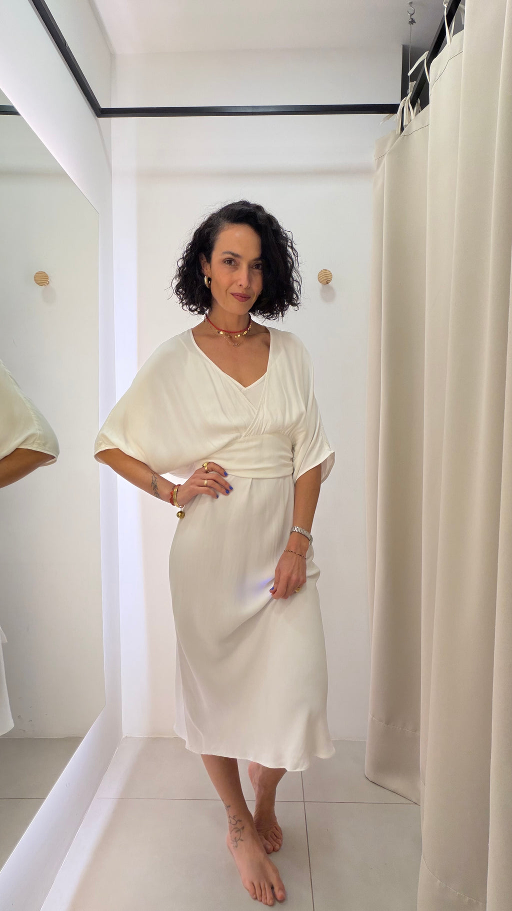 Vestido Conjunto Branco Le Lis Blanc