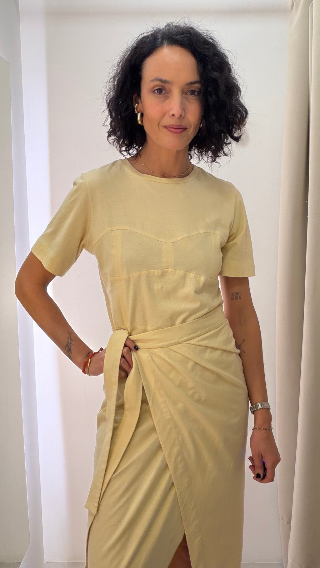 Vestido Bege Animale