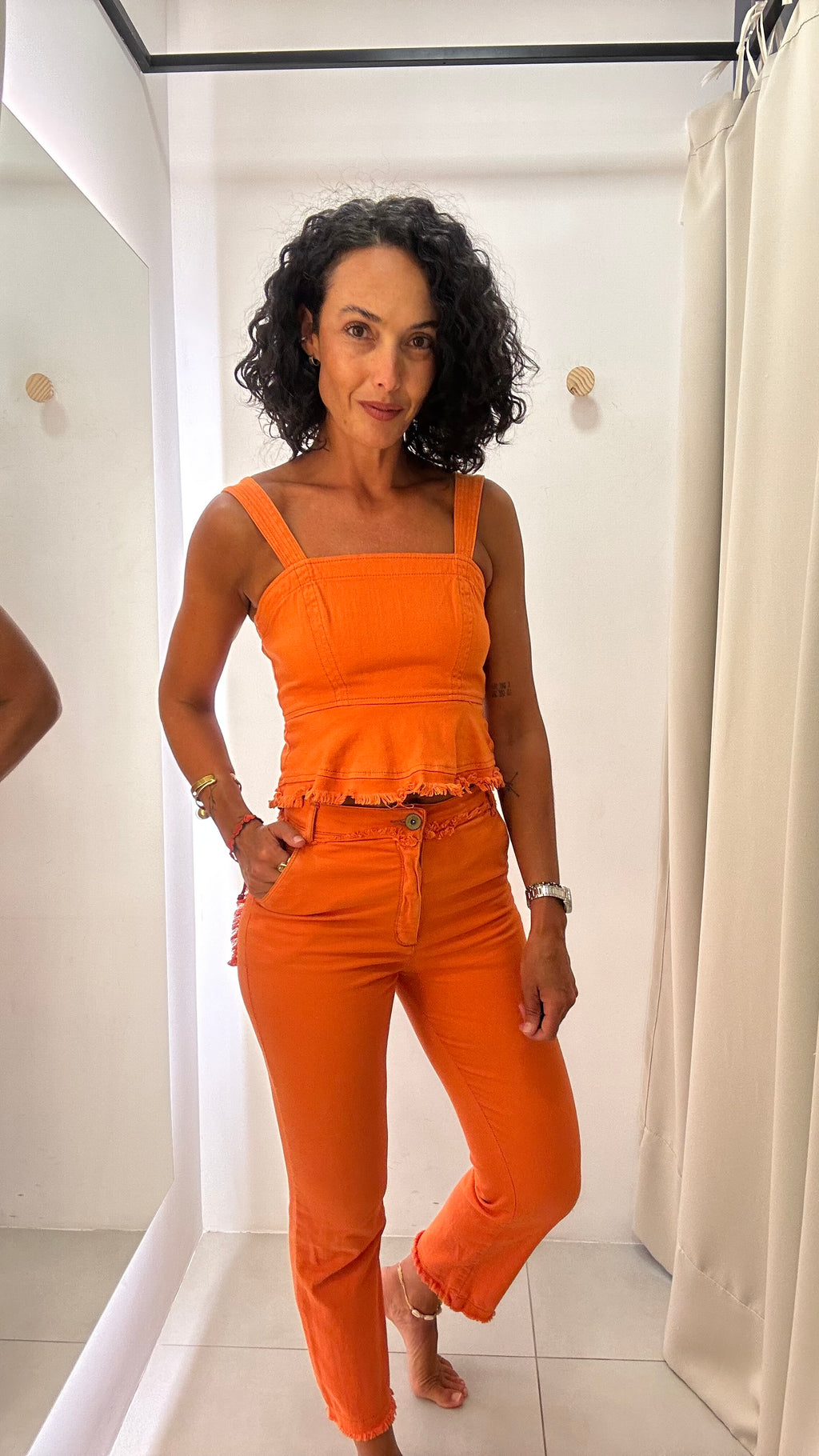 Conjunto Laranja Maria Filó