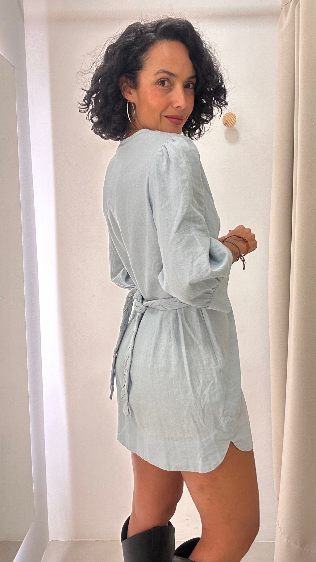 Vestido Azul Bianza