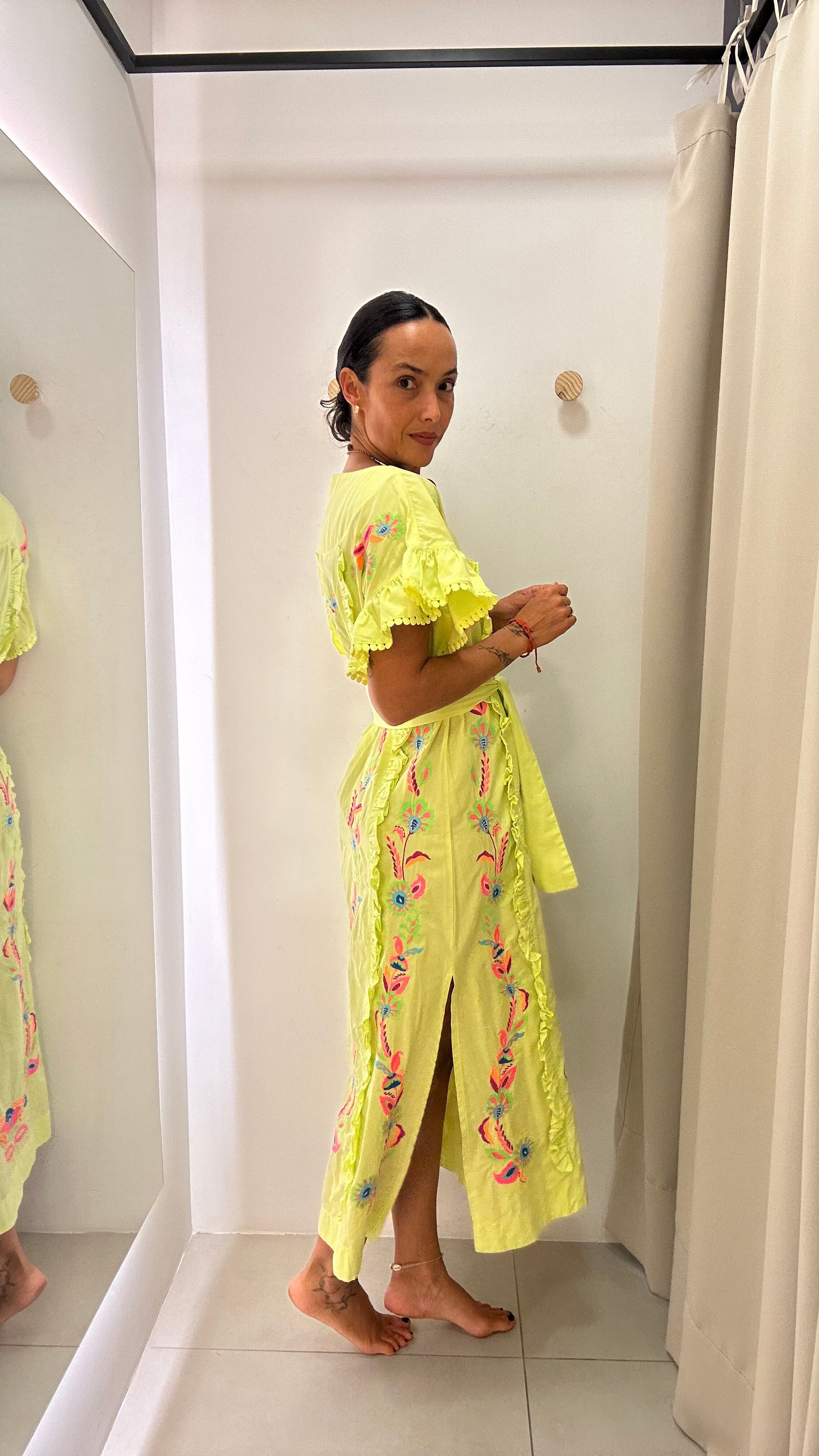 Vestido Borbado Amarante