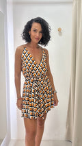 Macacão Estampa Geométrica Farm