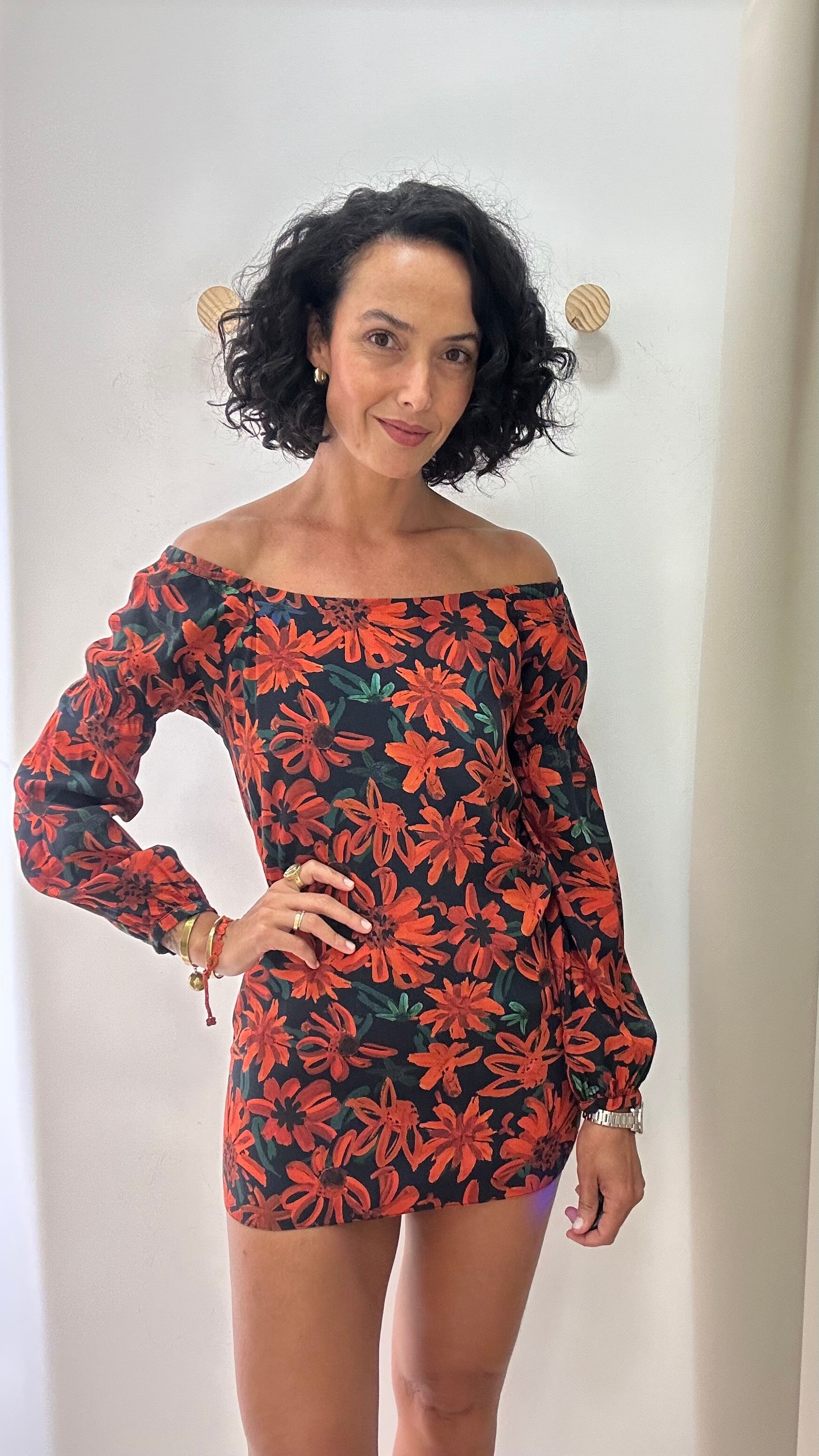 Vestido Estampa Floral Animale