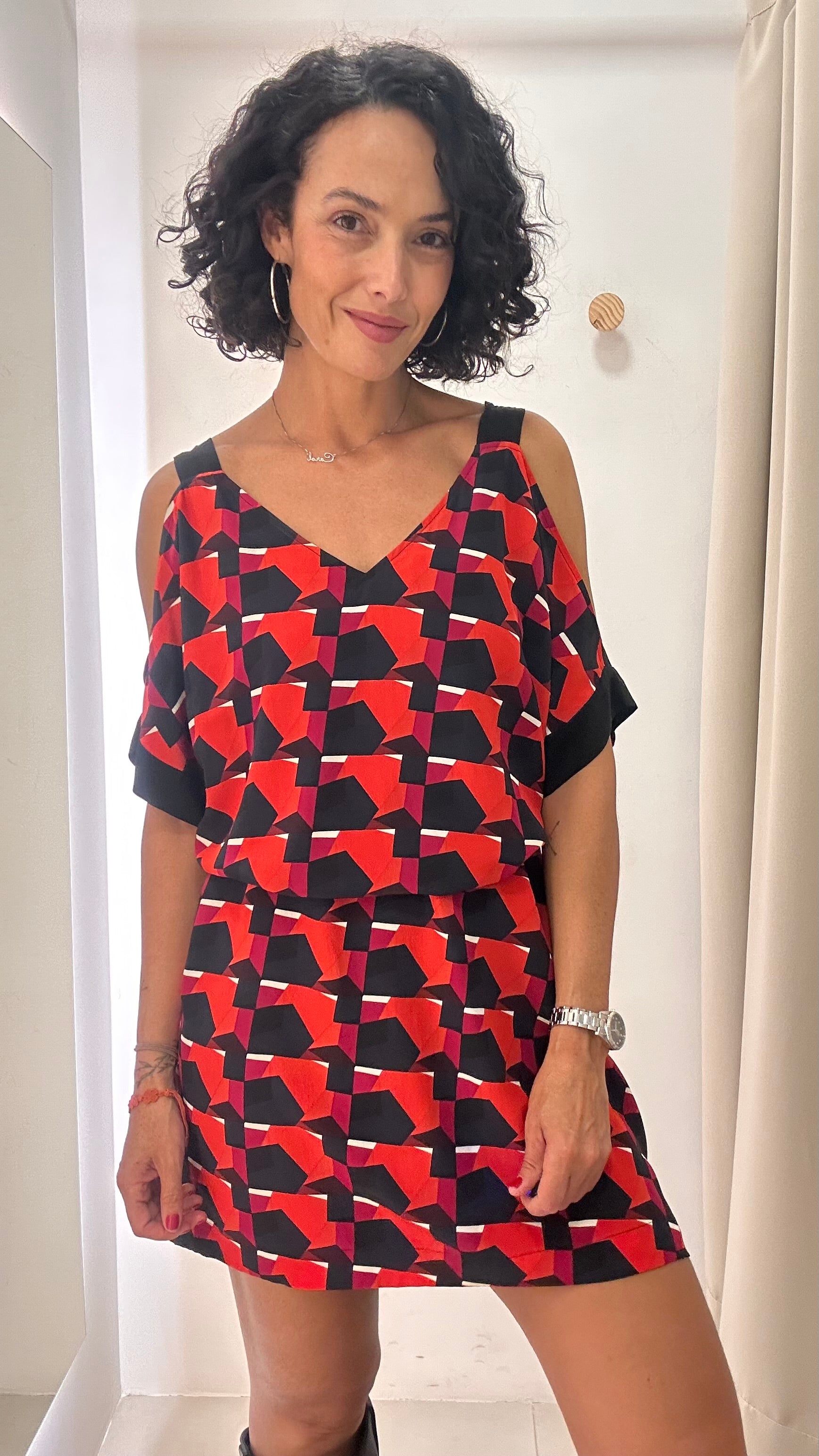 Vestido de Seda Cori