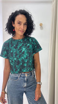 Cropped Camiseta Verde