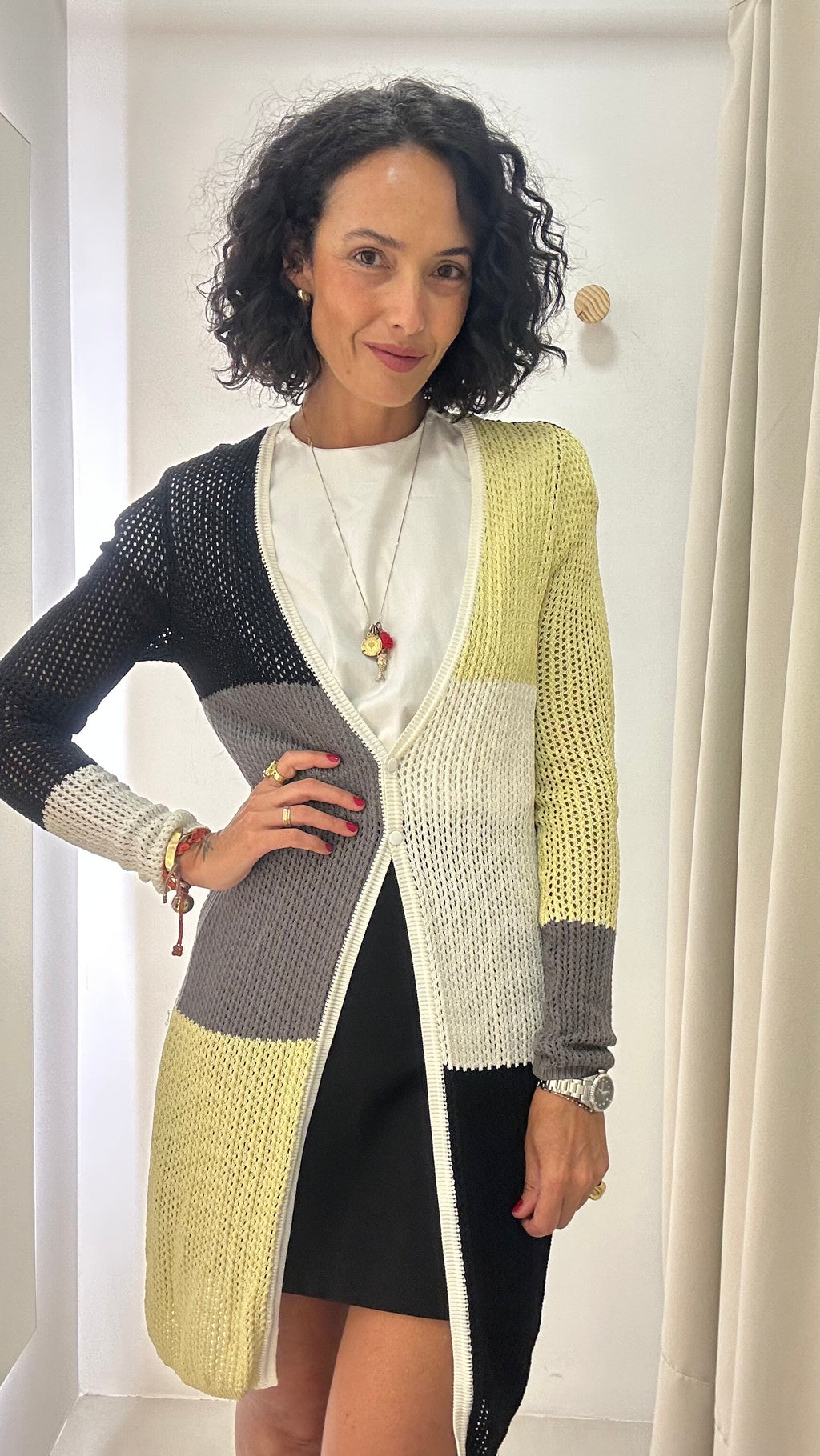 Cardigan alongado Lafort