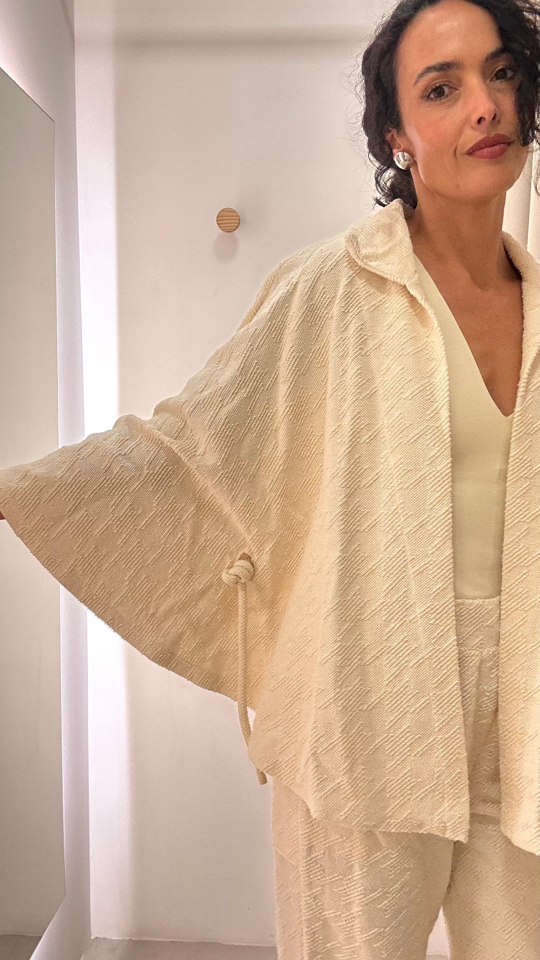 Conjunto calça + Kimono Pusco